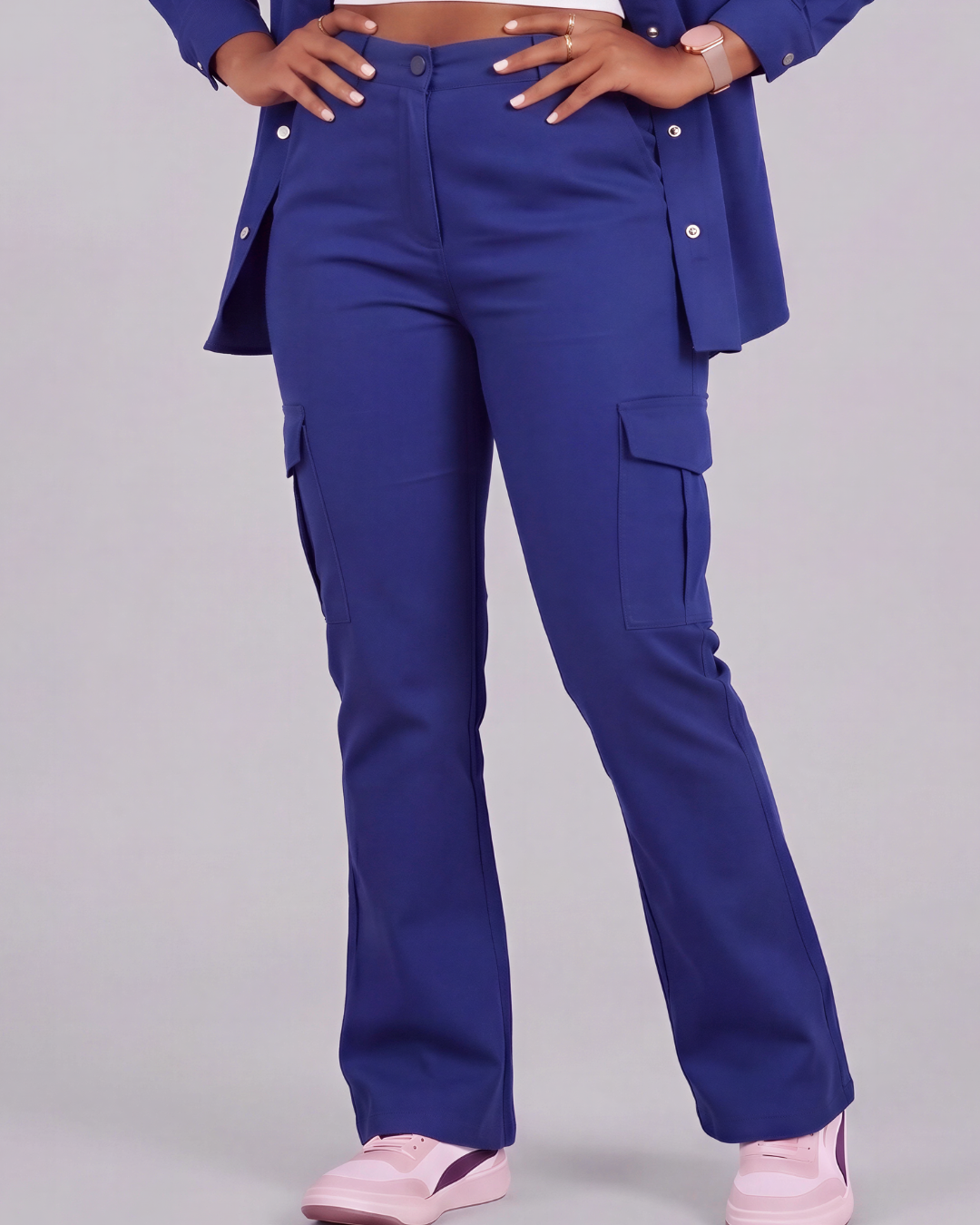 Girls' Relaxed Cargo Pants + Chore Jacket Set