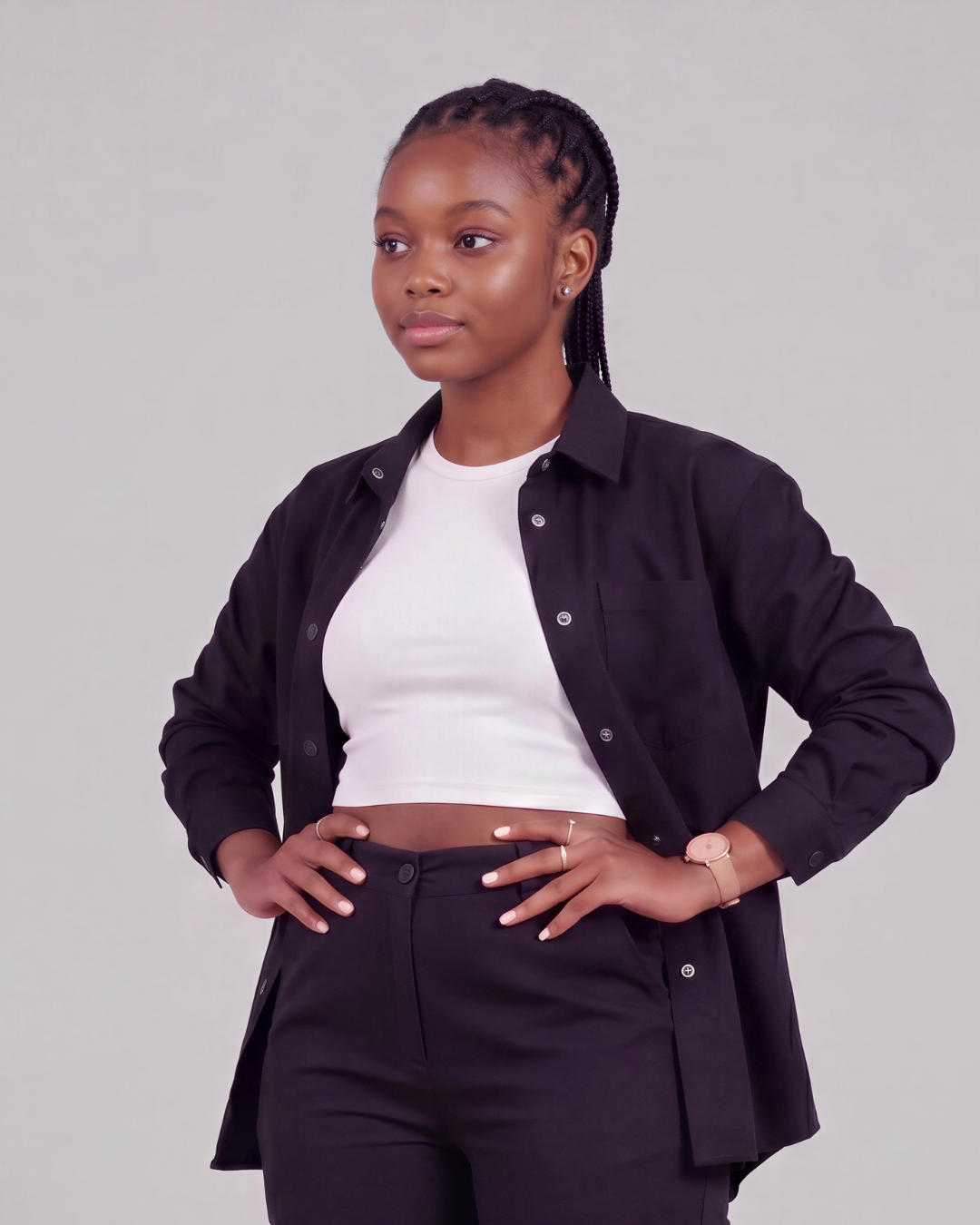 Girls' Relaxed Cargo Pants + Chore Jacket Set