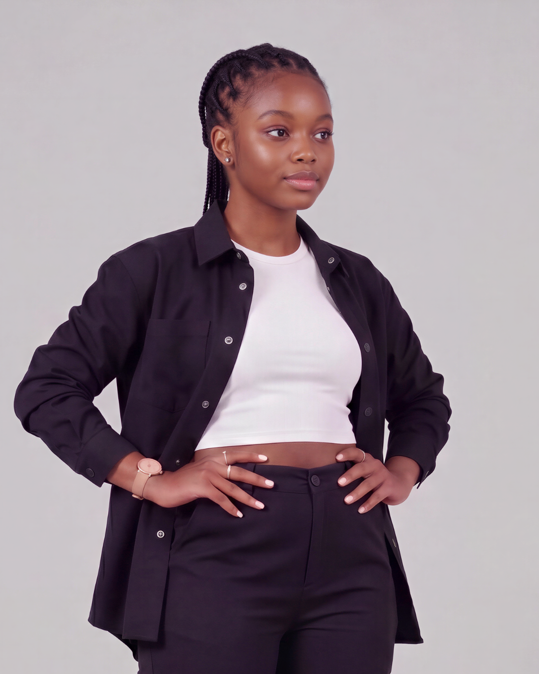 Girls' Relaxed Cargo Pants + Chore Jacket Set