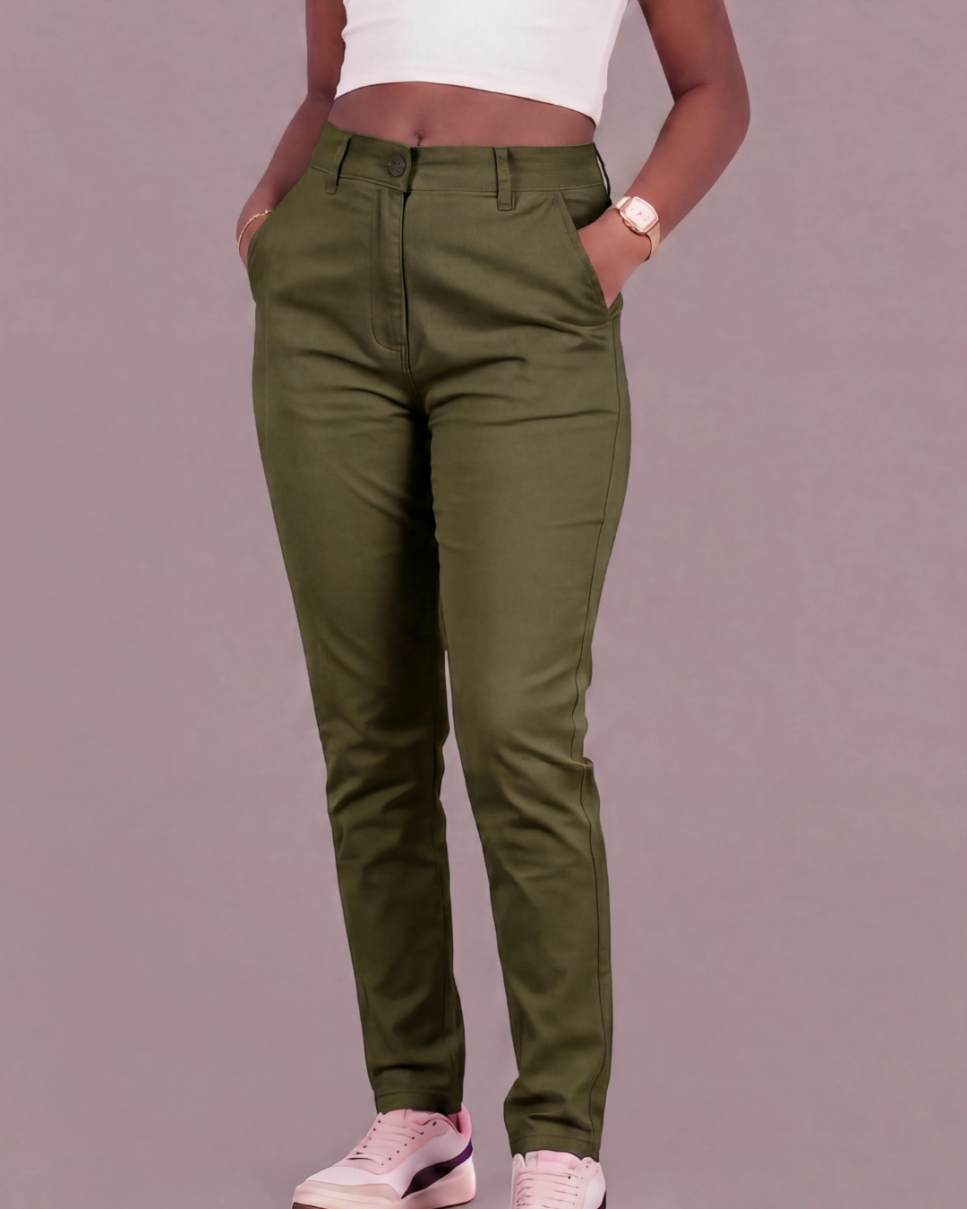 Girls’ Classic Chino Pants