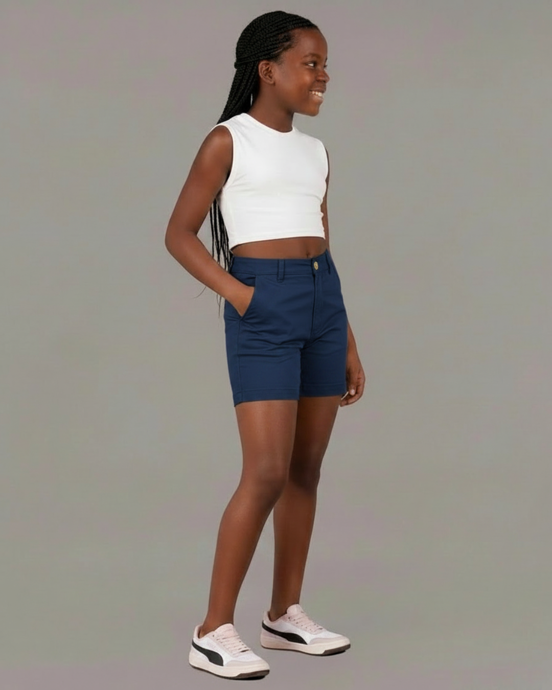 Girls’ Classic Chino Shorts