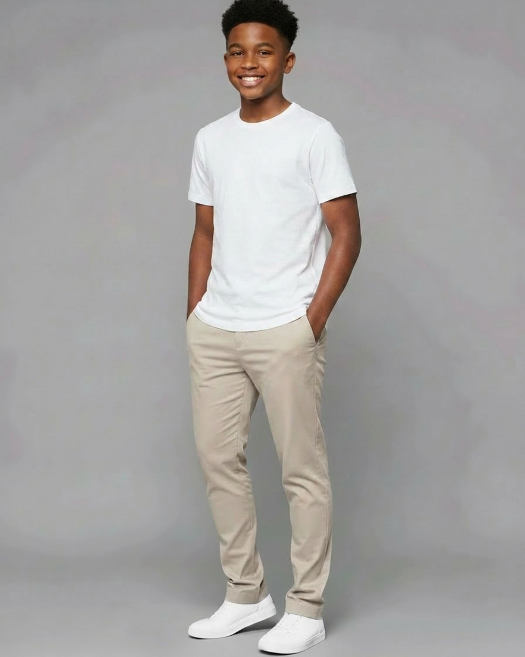 Boys' Classic Chino Pants