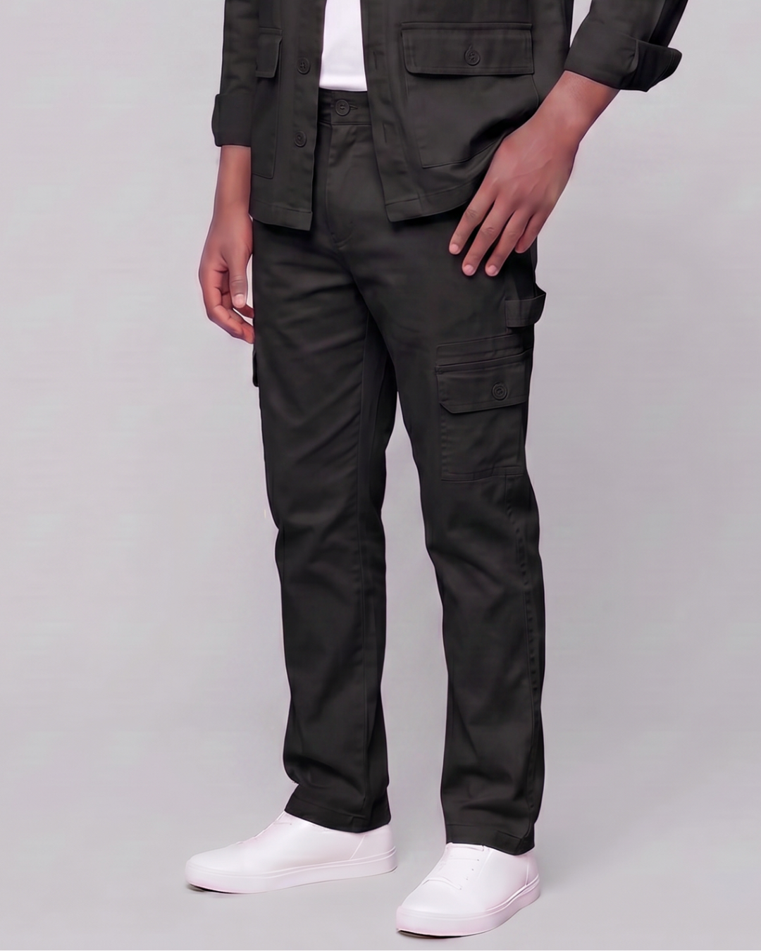 Boys' Carpenter Utility Pants + Four-Pocket Utility Overshirt Set