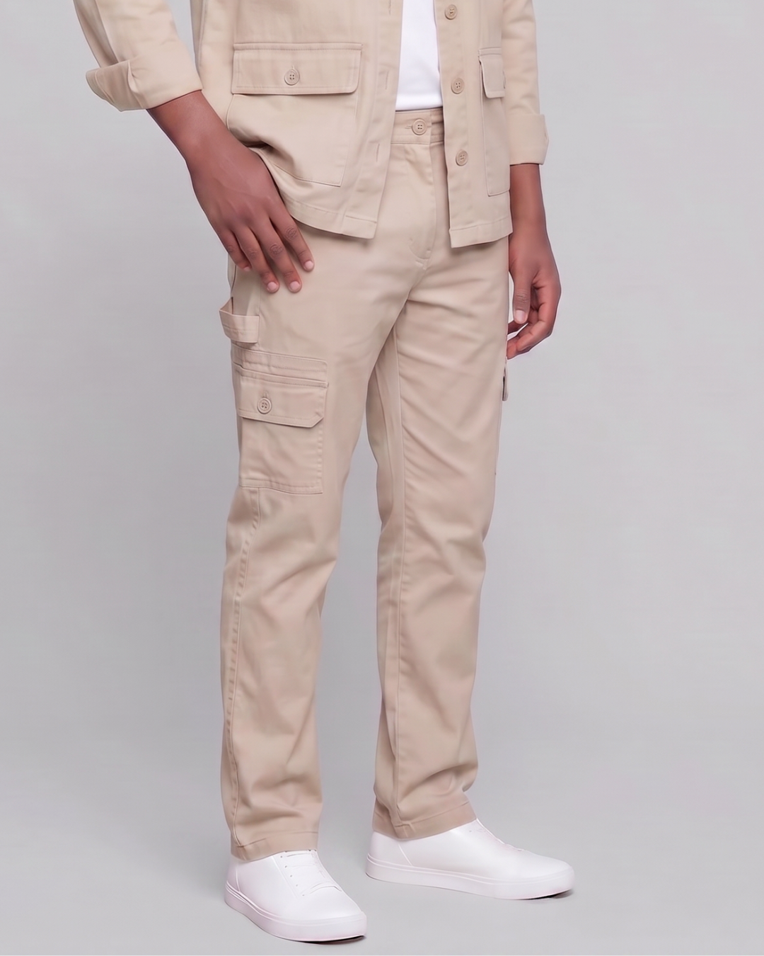 Boys' Carpenter Utility Pants + Four-Pocket Utility Overshirt Set