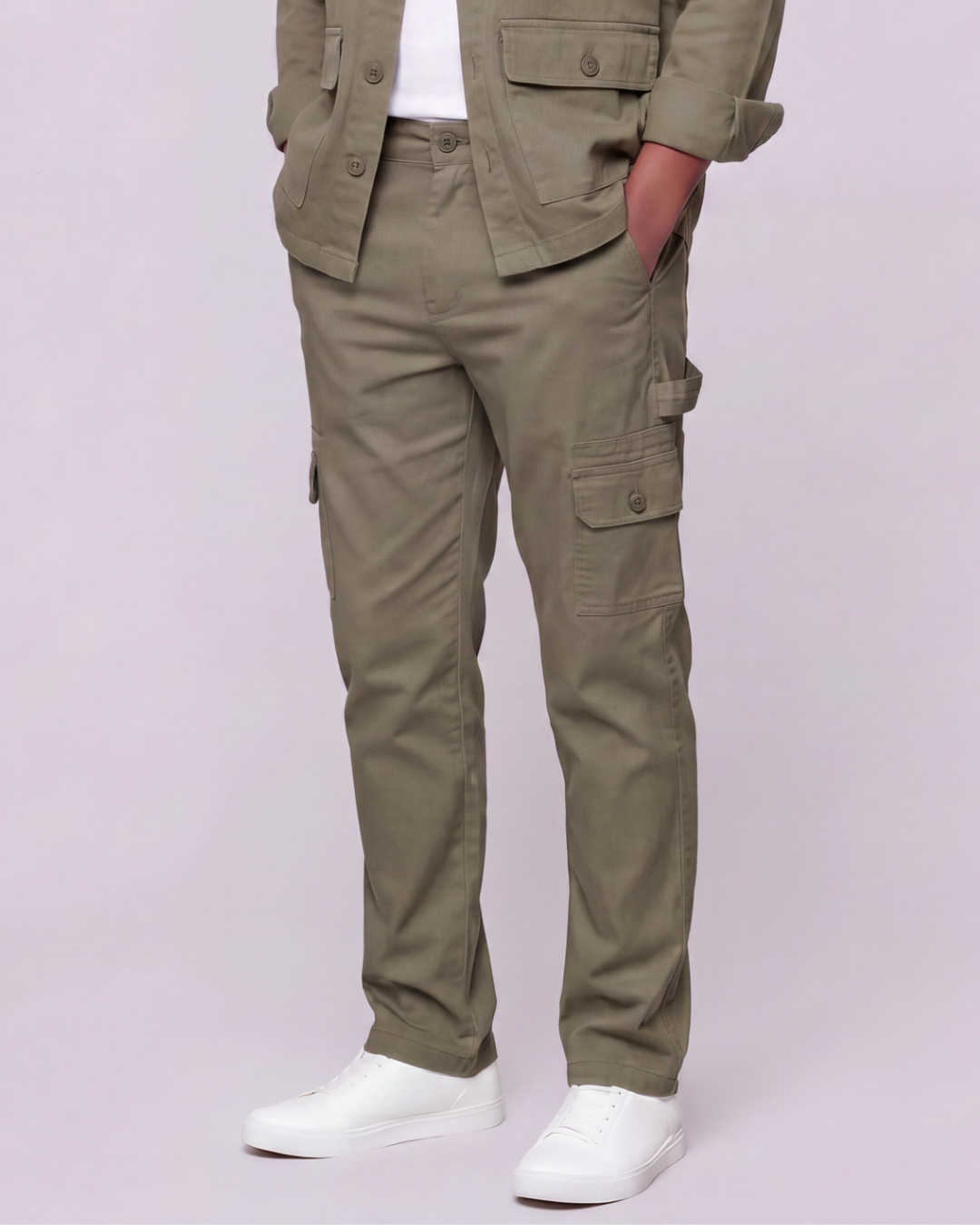 Boys' Carpenter Utility Pants + Four-Pocket Utility Overshirt Set