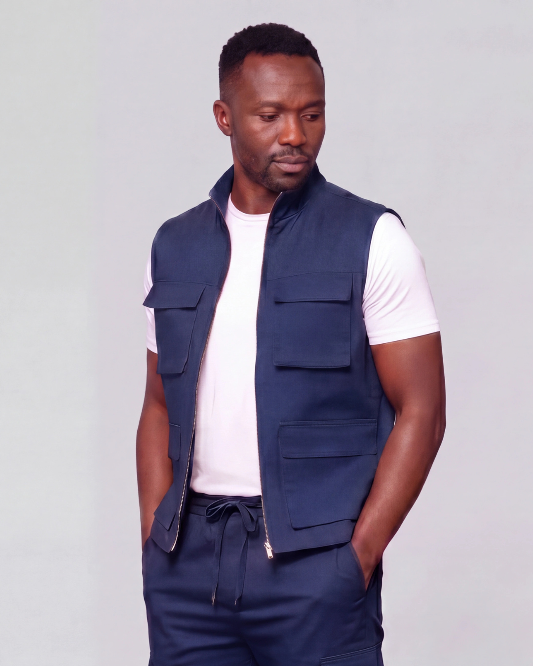 Men's Twill Vest