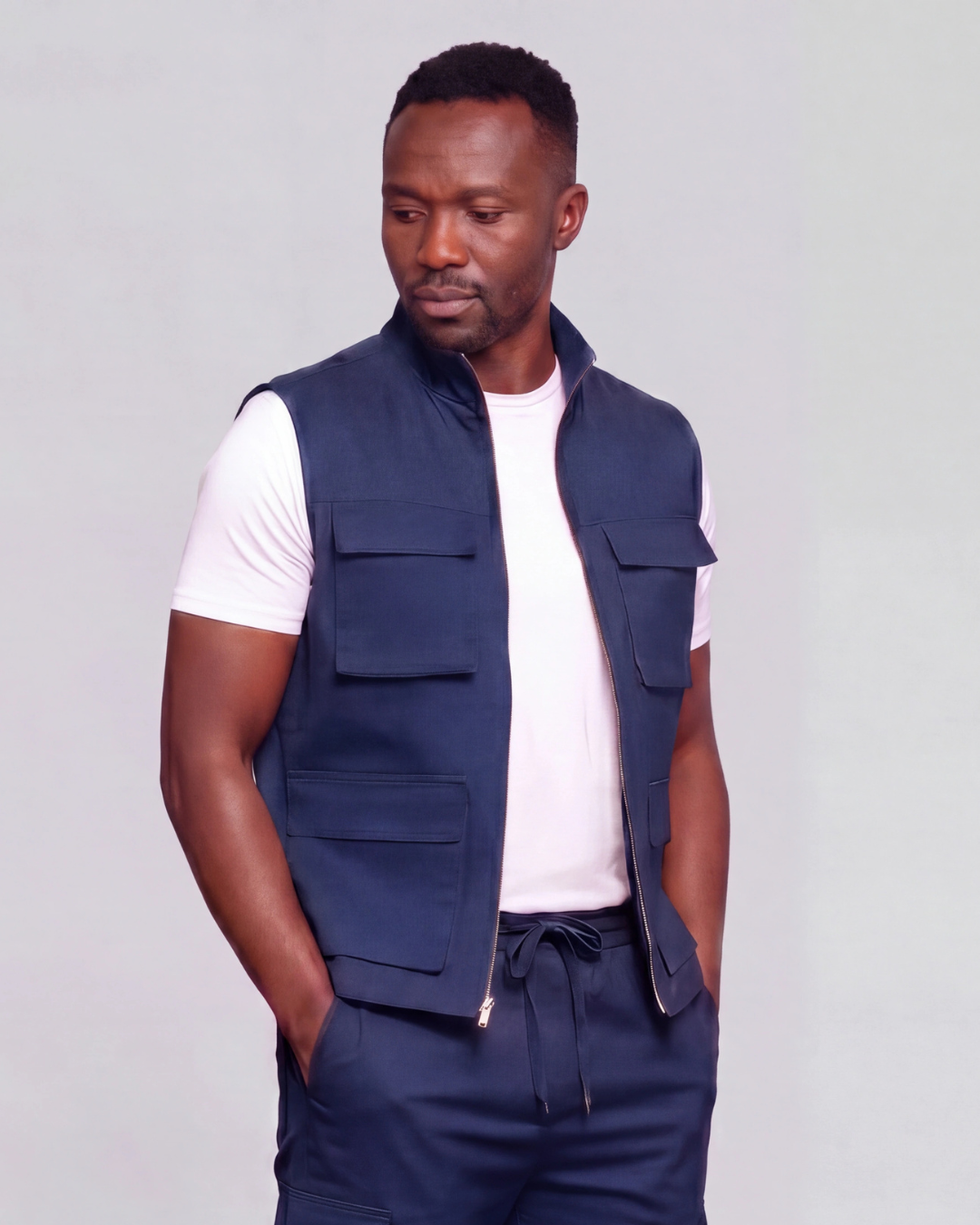 Men's Twill Vest