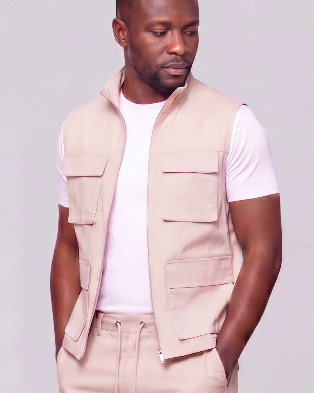 Men's Twill Vest