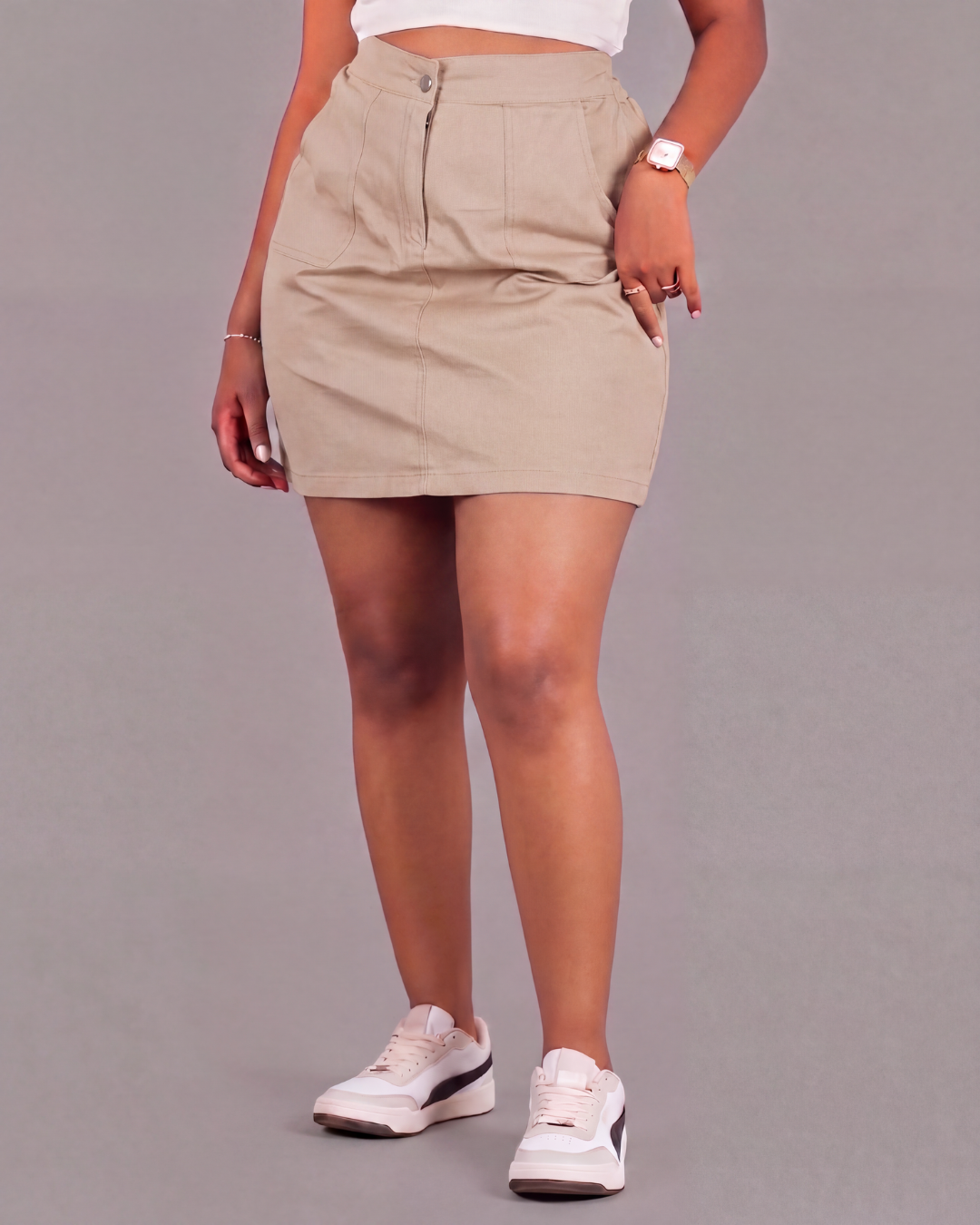 Women's A-Line Mini Skirt