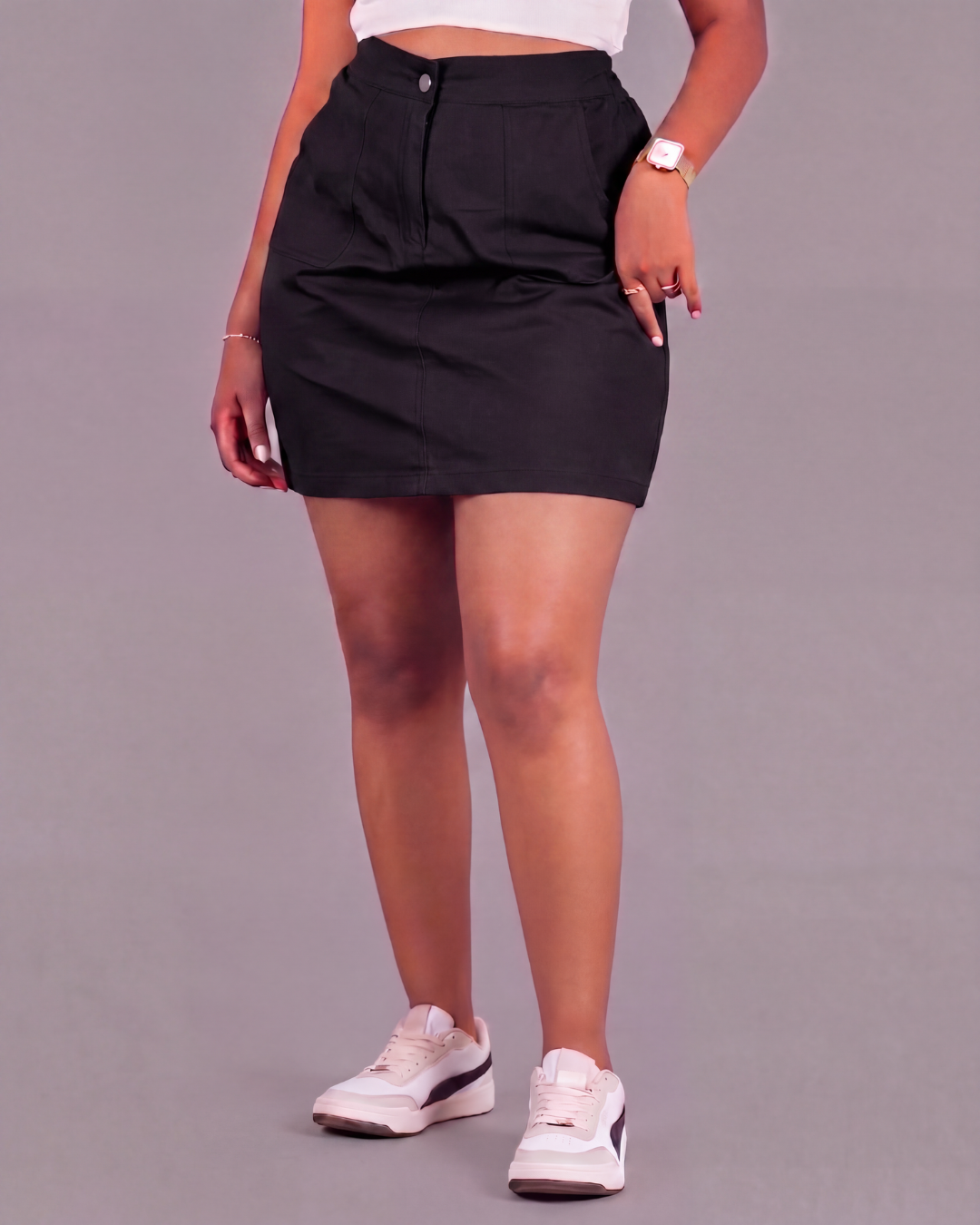 Women's A-Line Mini Skirt