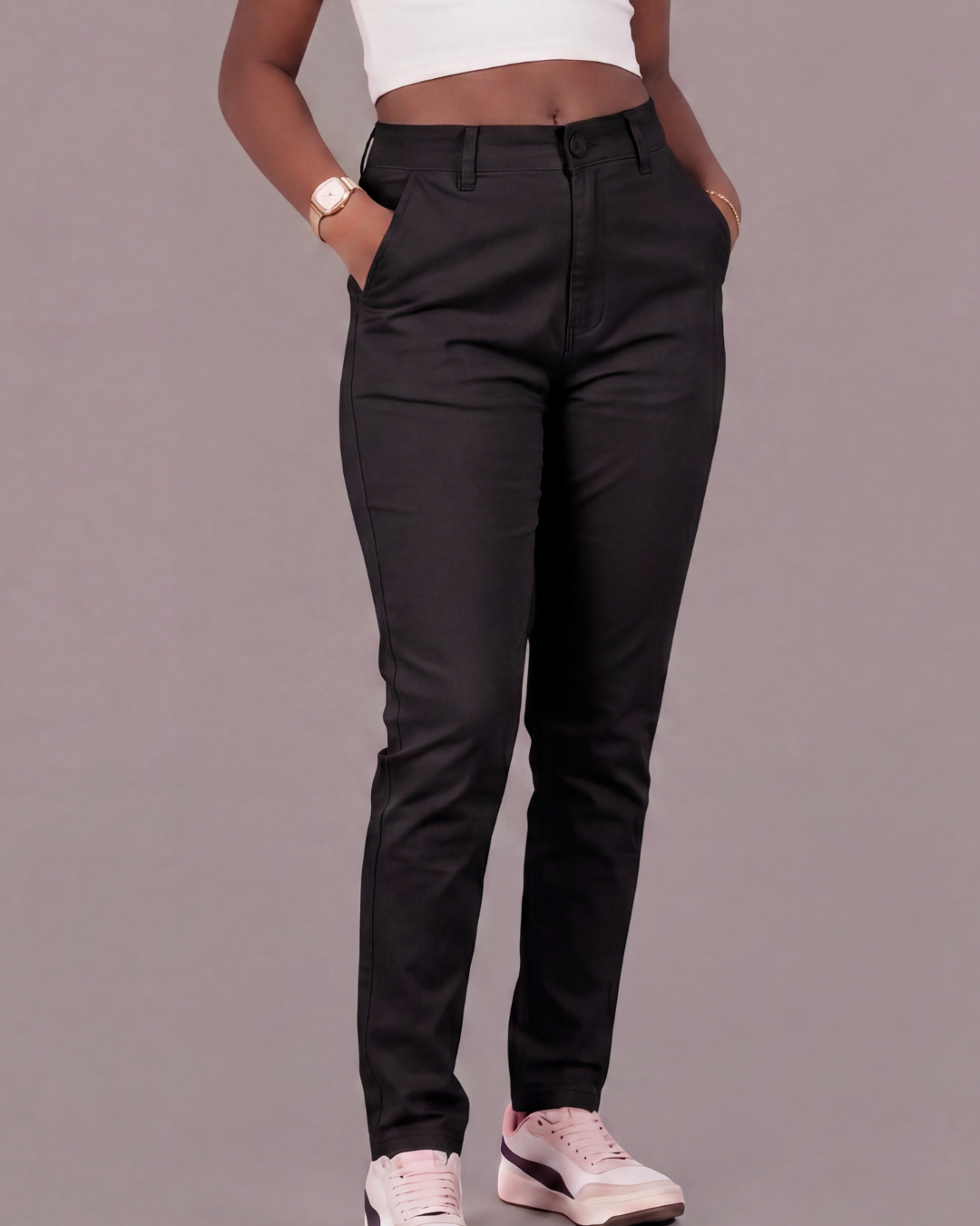 Girls’ Classic Chino Pants