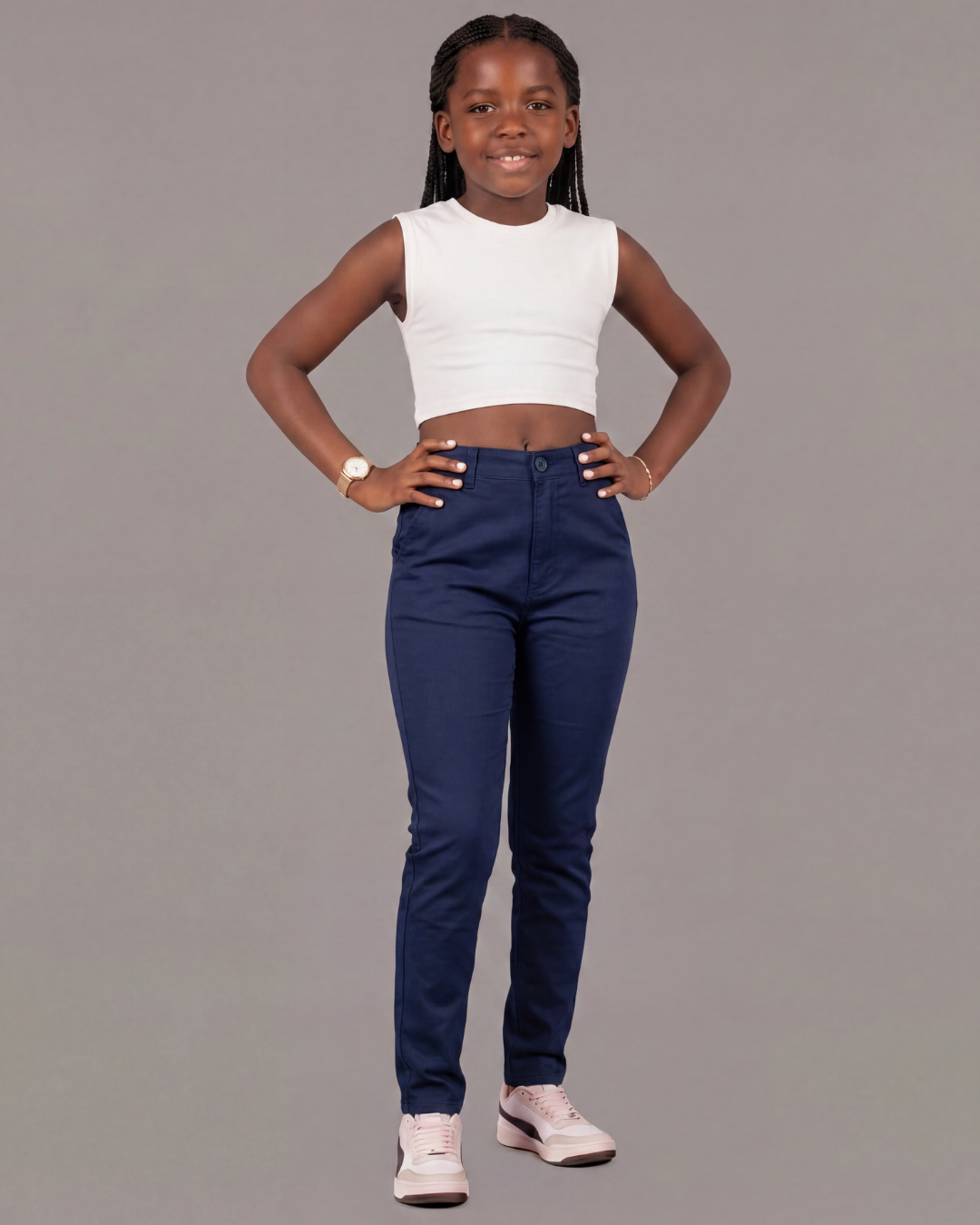 Girls’ Classic Chino Pants