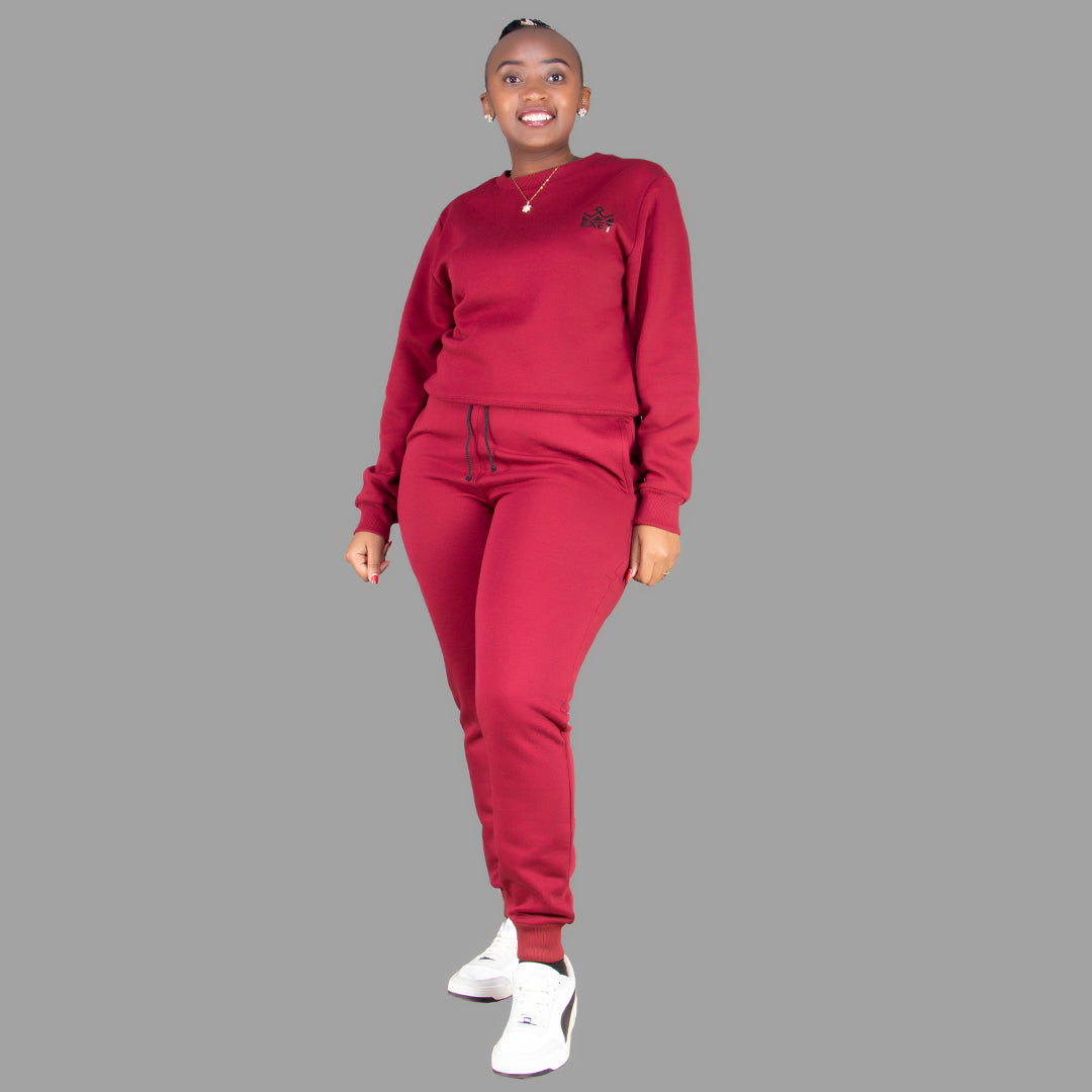 Maroon sweatshirt women's best sale