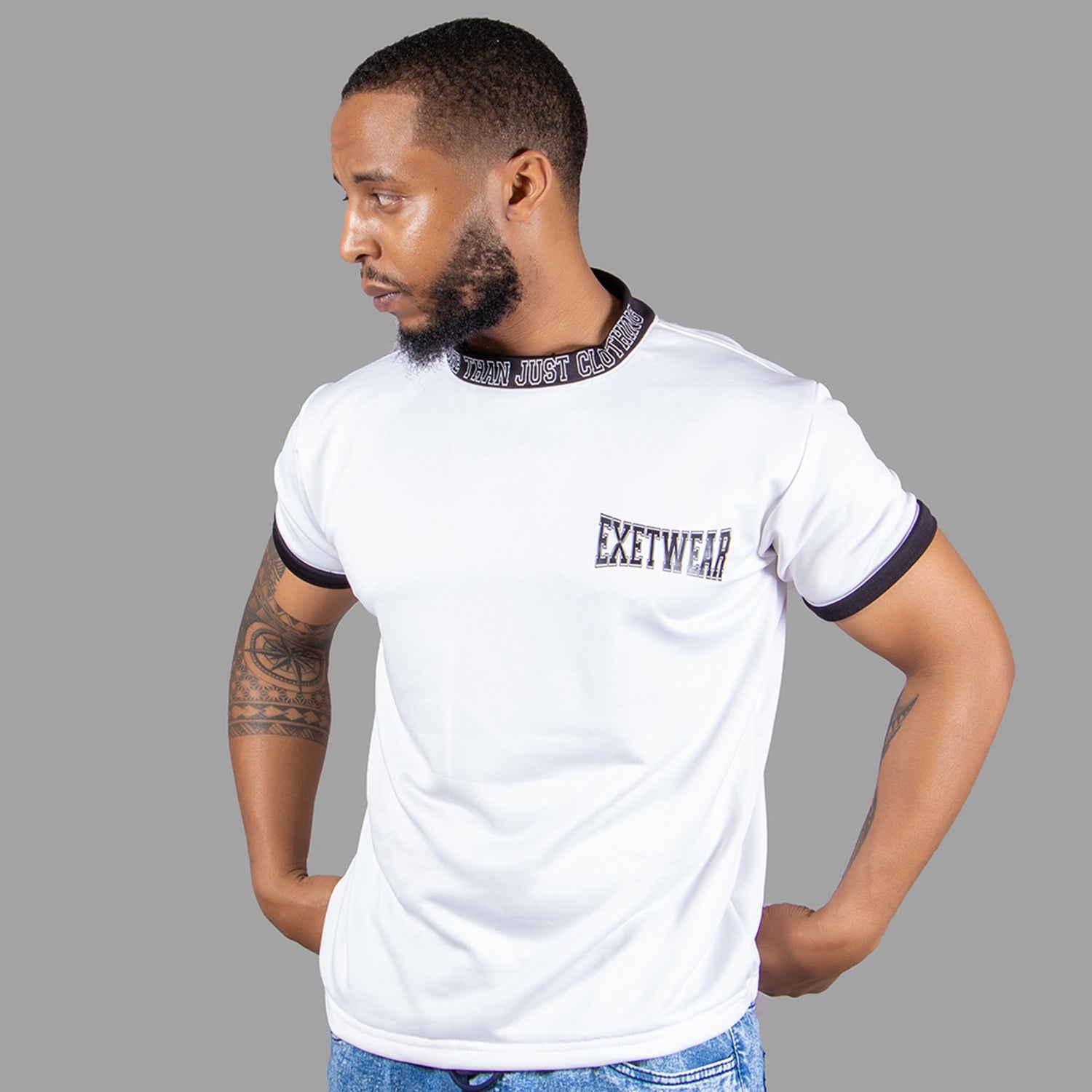 Men Exetwear T-shirt (White)