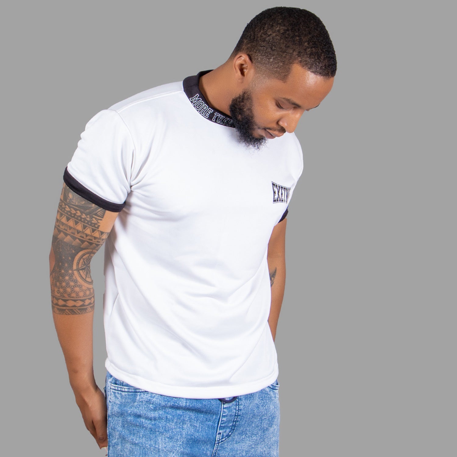 Men Exetwear T-shirt (White)