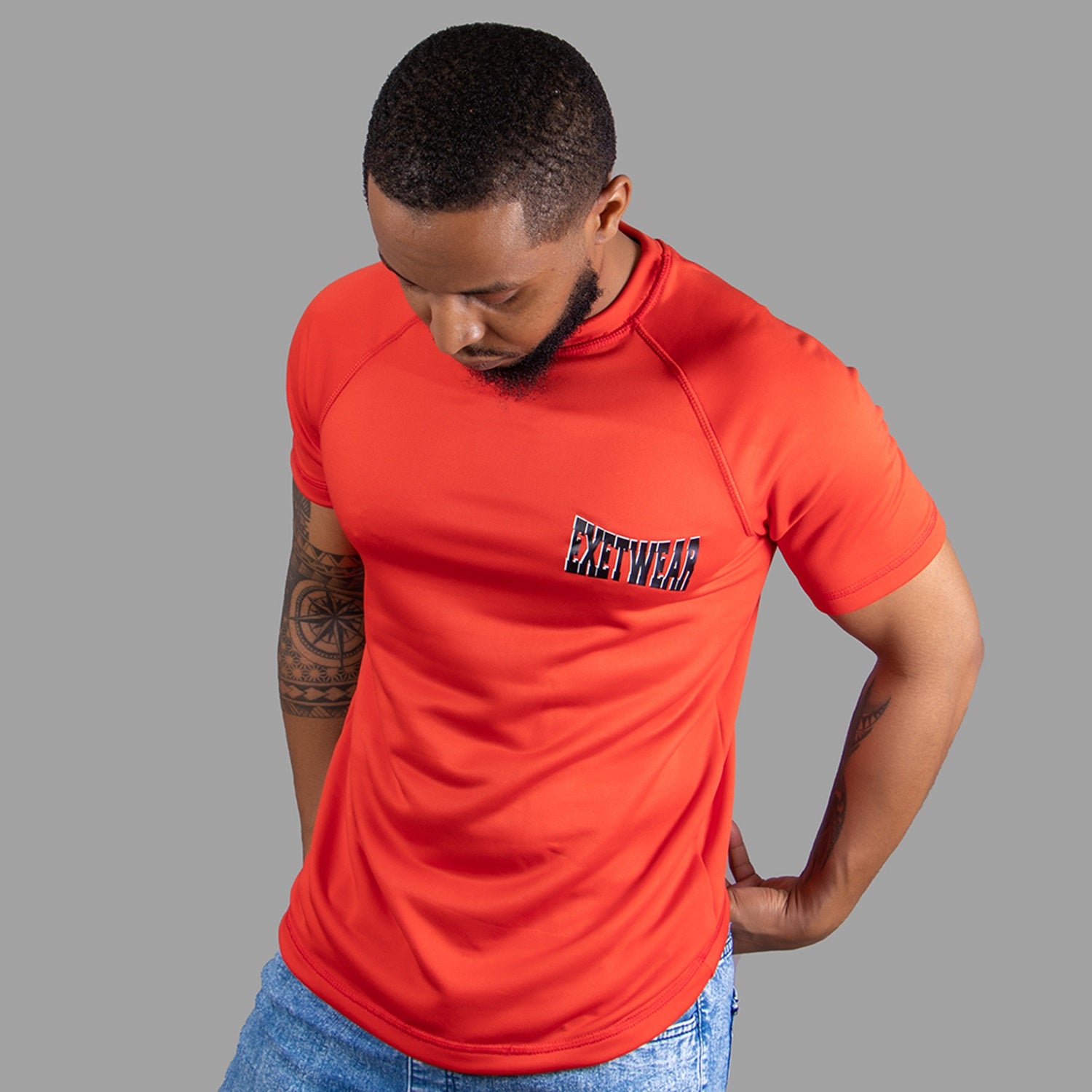 Men Raglan T-shirt (Red)