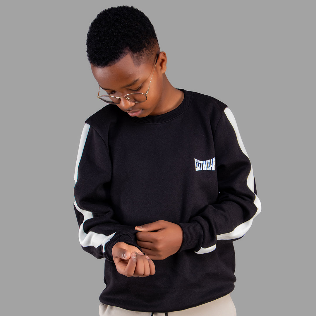 Exetwear Kids' Black Sweatshirt