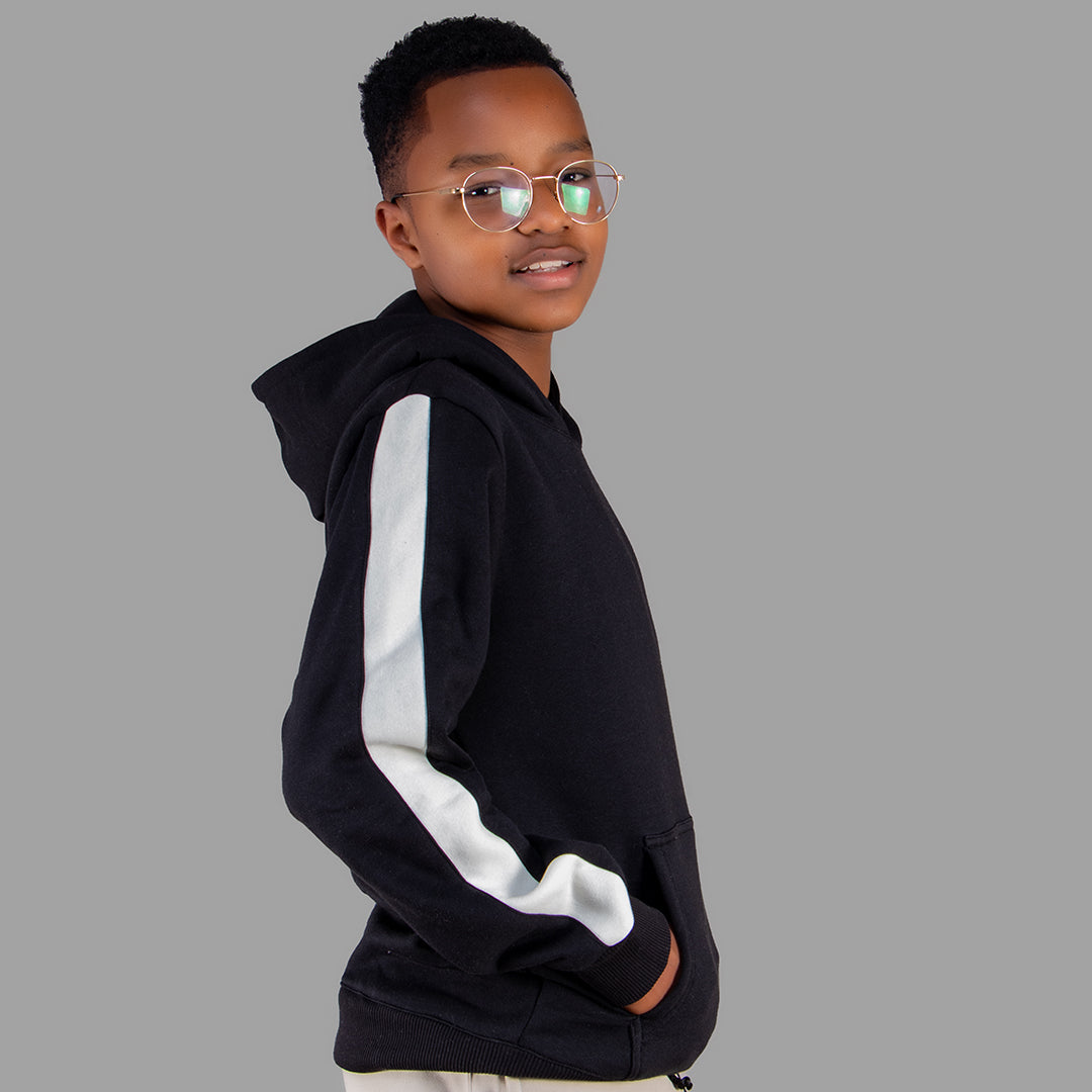 Exetwear Kids' Black Hoodie