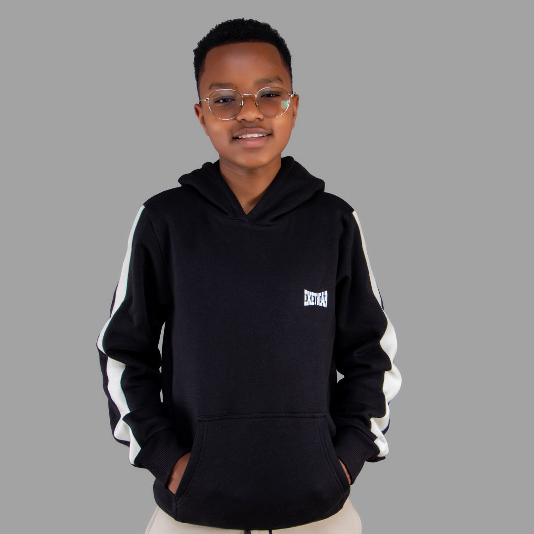 Exetwear Kids' Black Hoodie