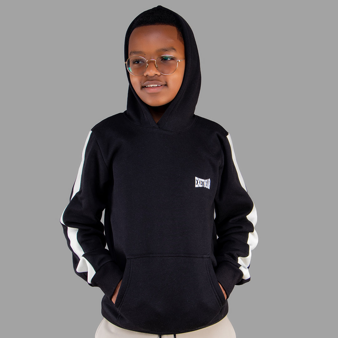 Exetwear Kids' Black Hoodie