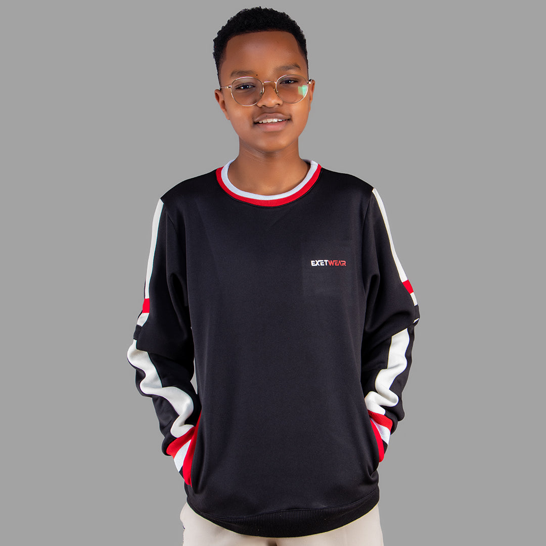 Exetwear Kids' Black Sweatshirt