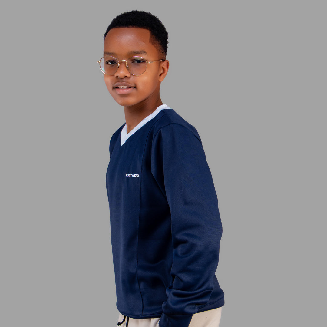 Exetwear Kids' Navy Blue Sweatshirt