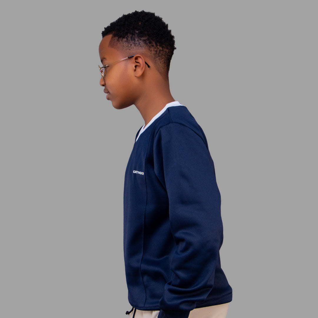 Exetwear Kids' Navy Blue Sweatshirt