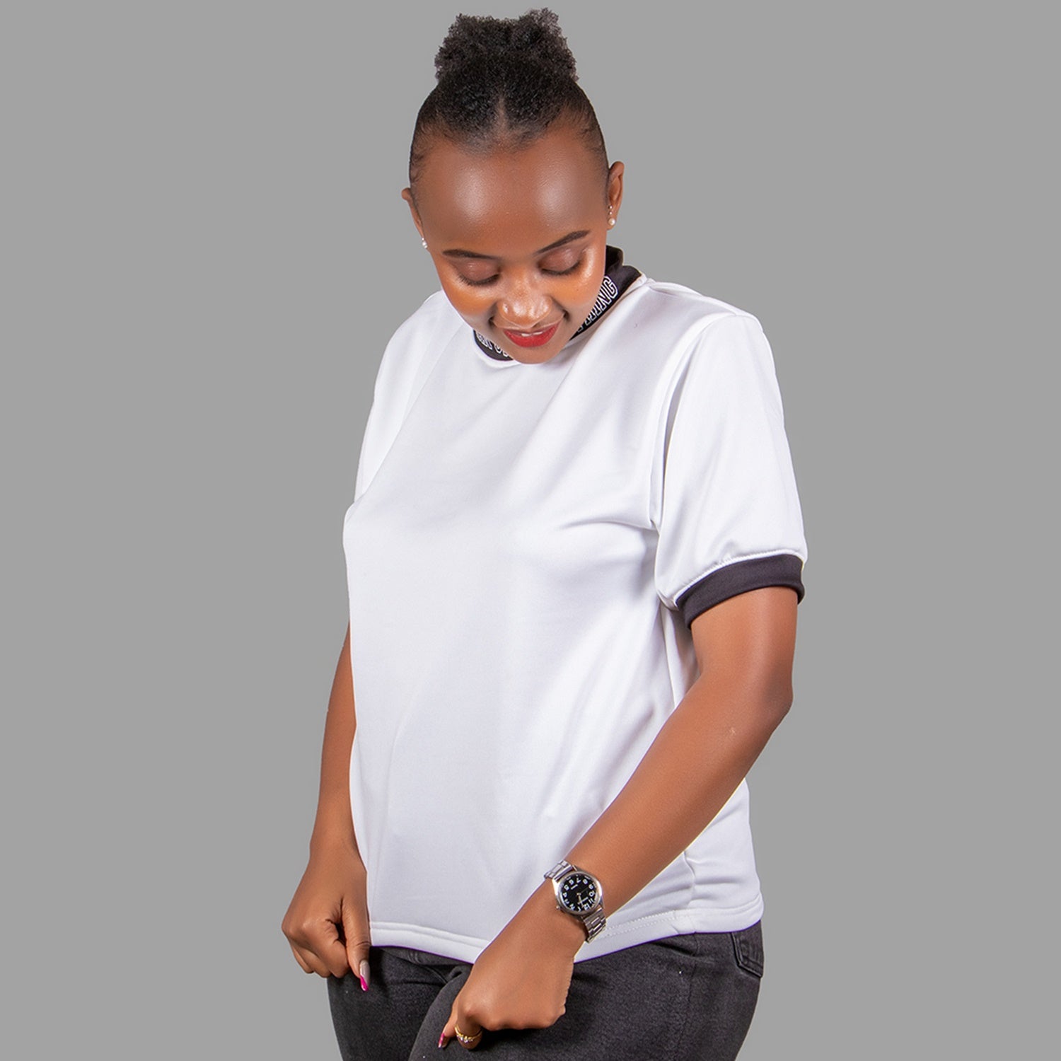 Women Exetwear T-shirt (White)