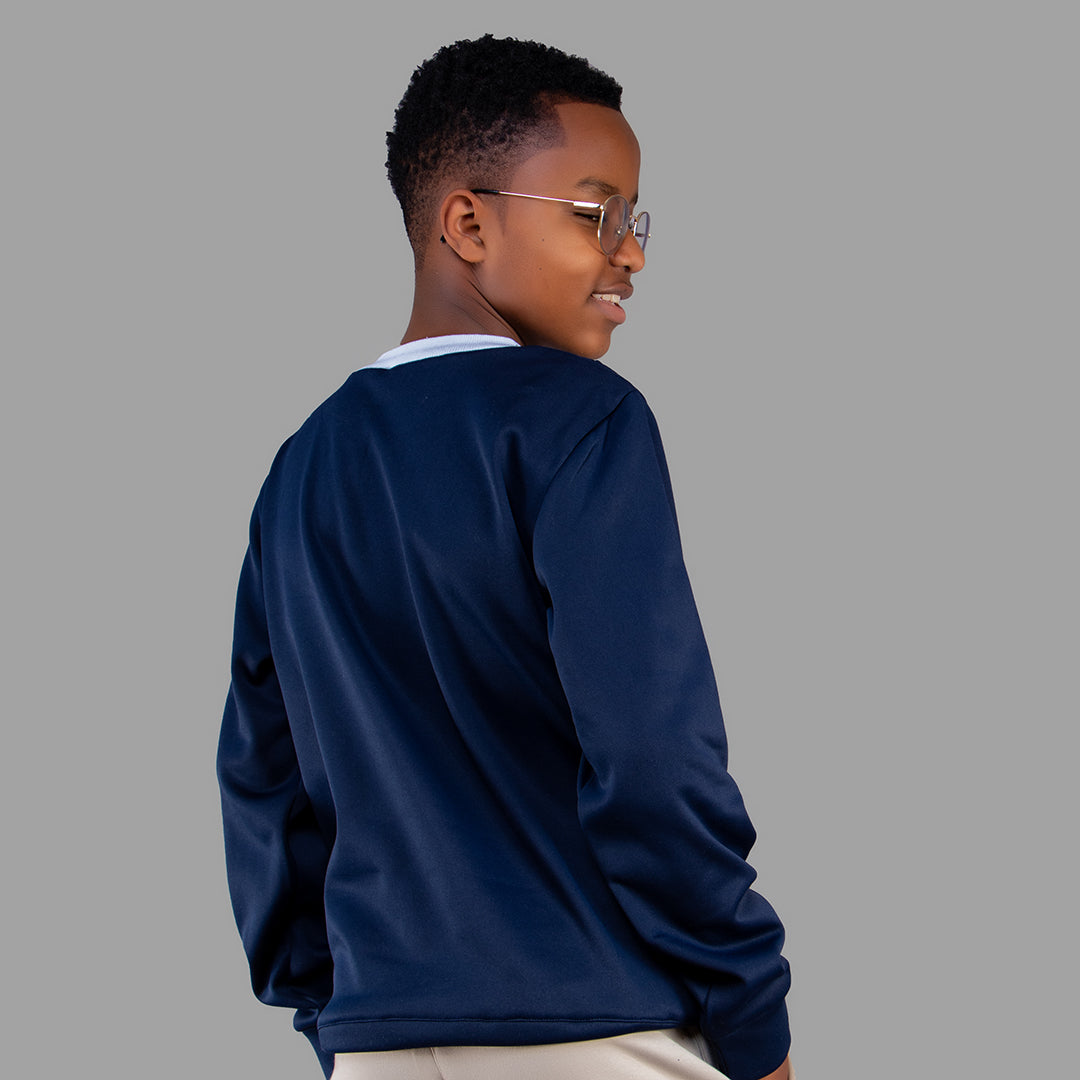 Exetwear Kids' Navy Blue Sweatshirt