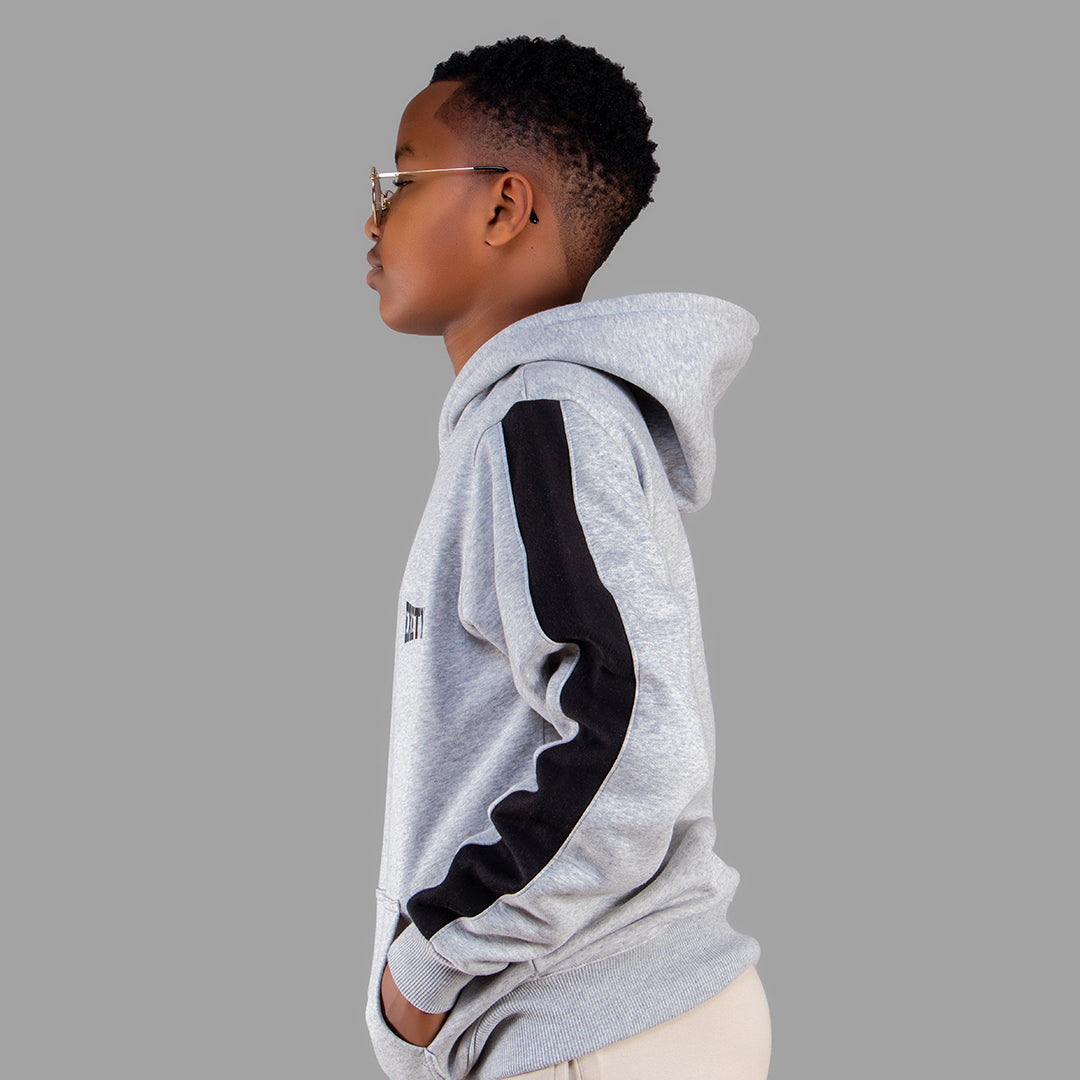 Exetwear Kids' Light Grey Hoodie