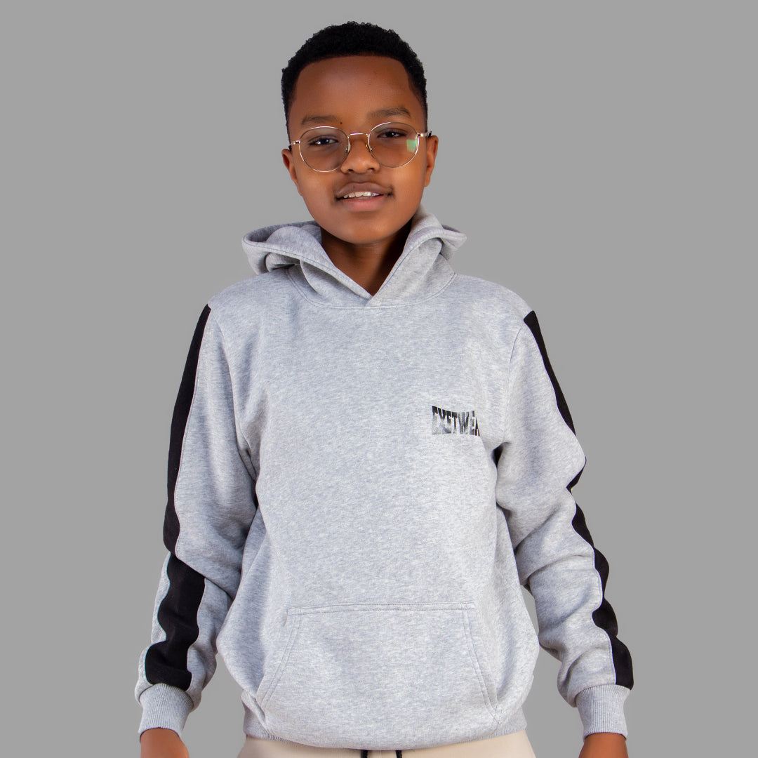 Exetwear Kids' Light Grey Hoodie