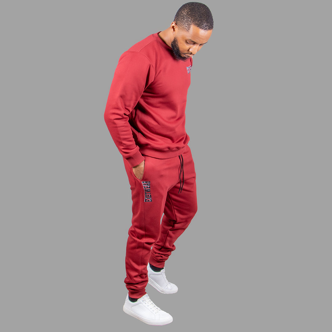 Men sweatshirt set (Maroon)