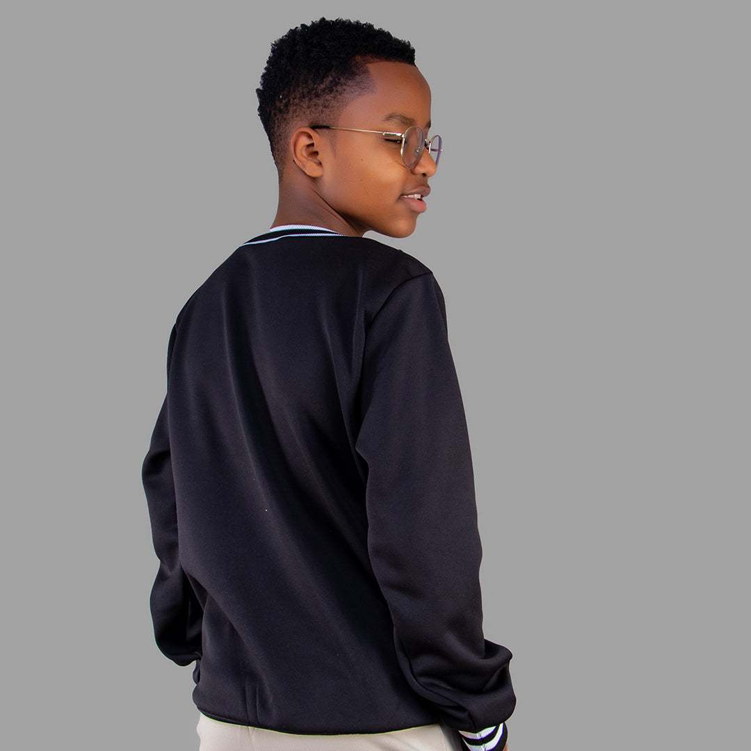 Exetwear Kids/Teen Black Sweatshirt