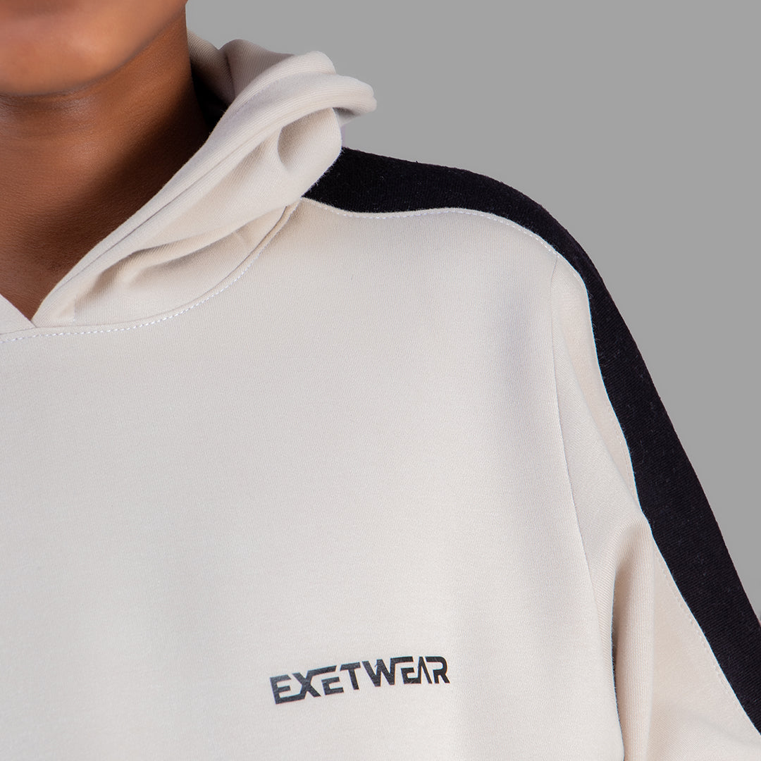 Exetwear Kids' Beige Hoodie