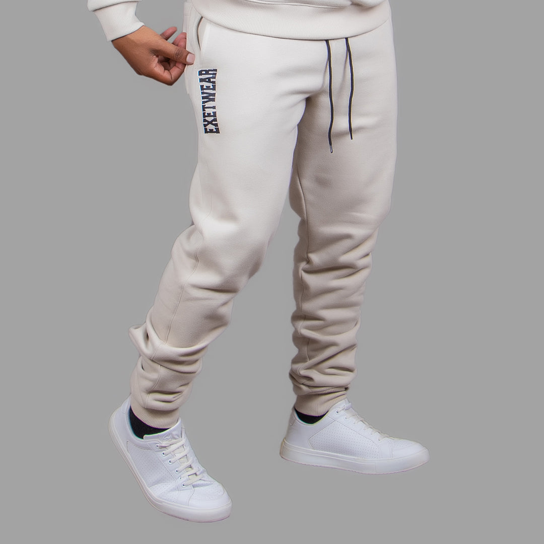 Exetwear Men's Sweatpants in Beige