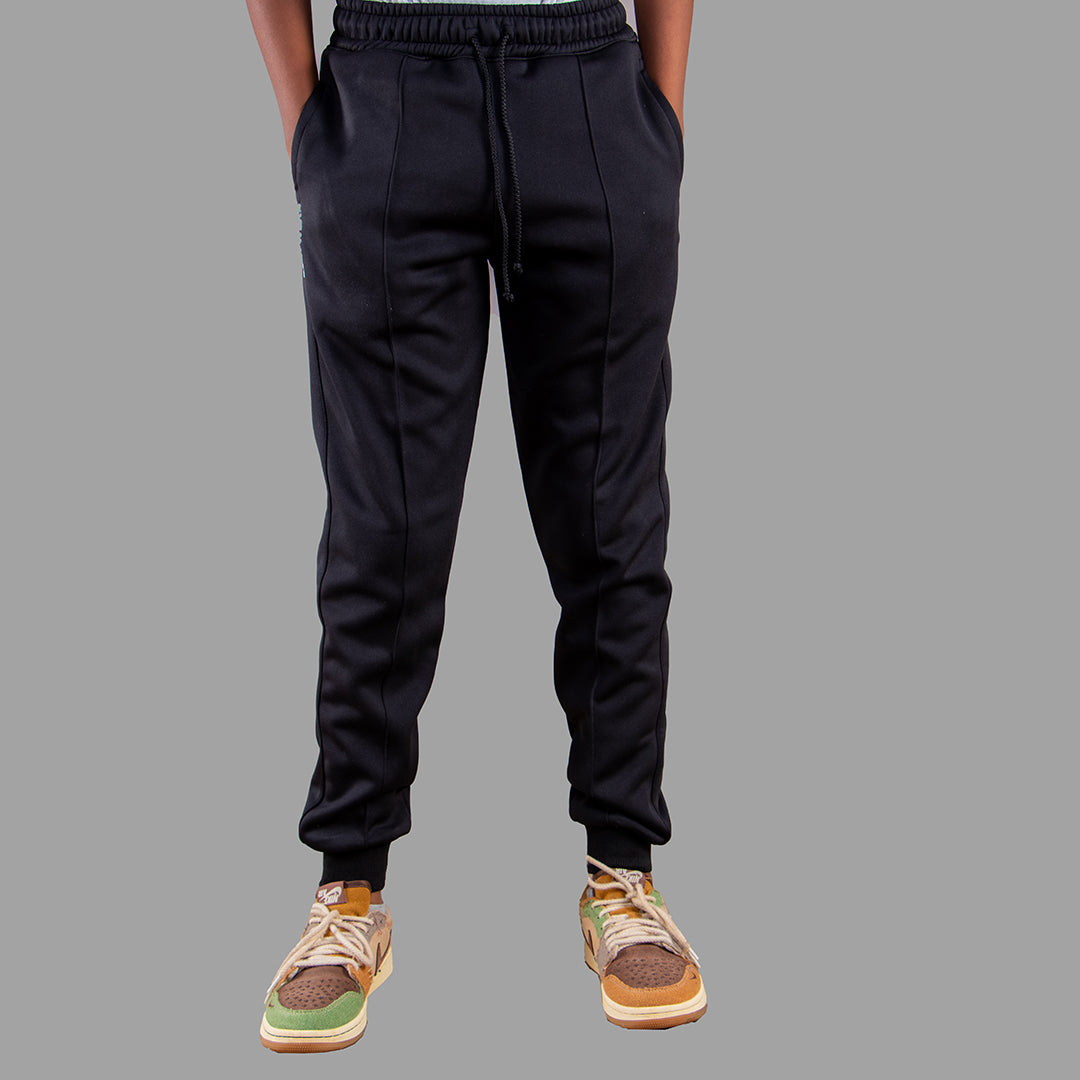 Exetwear Kids'/Teens' Softshell Black Sweatpants