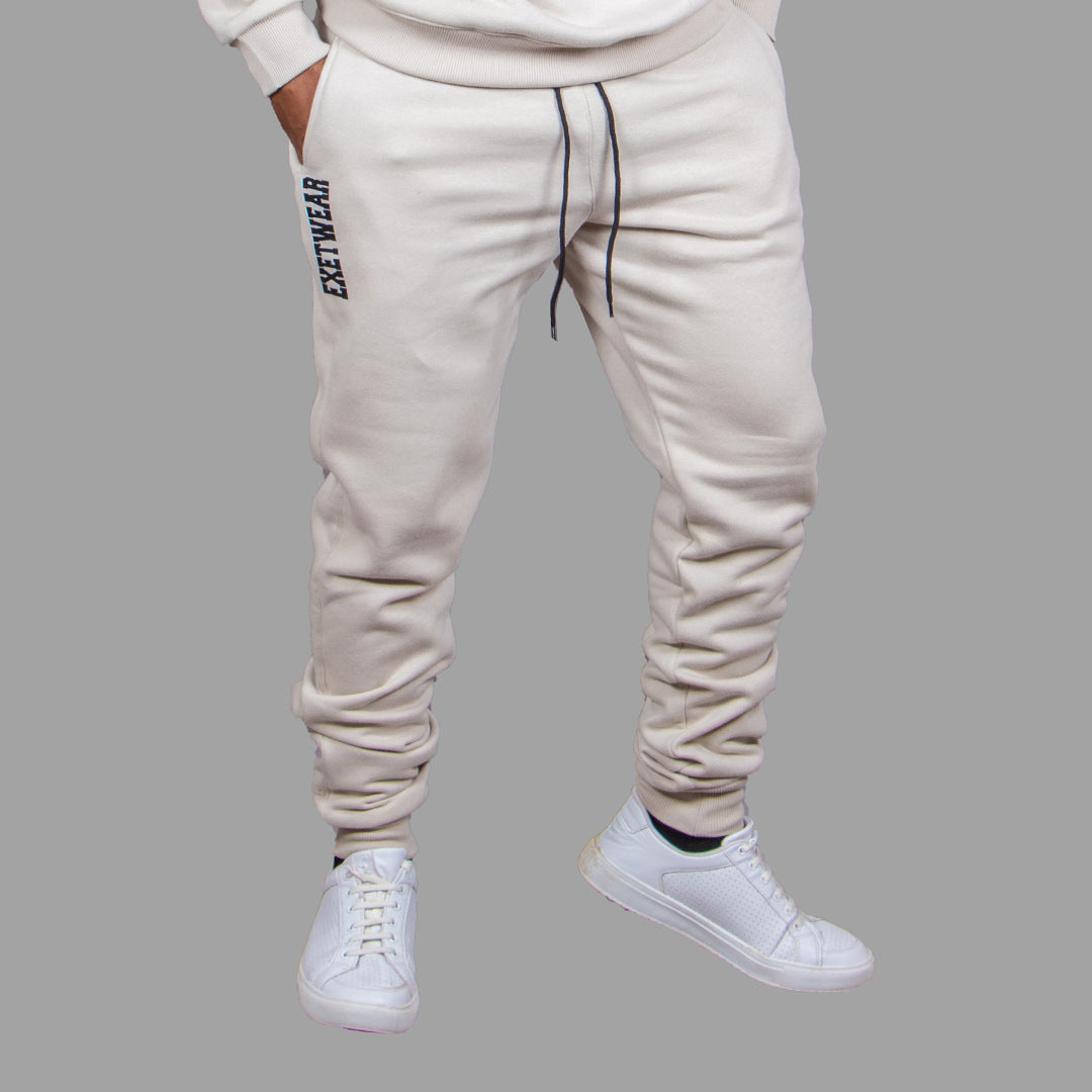 Exetwear Men's Sweatpants in Beige