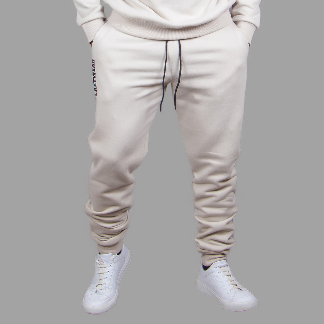 Exetwear Men's Sweatpants in Beige