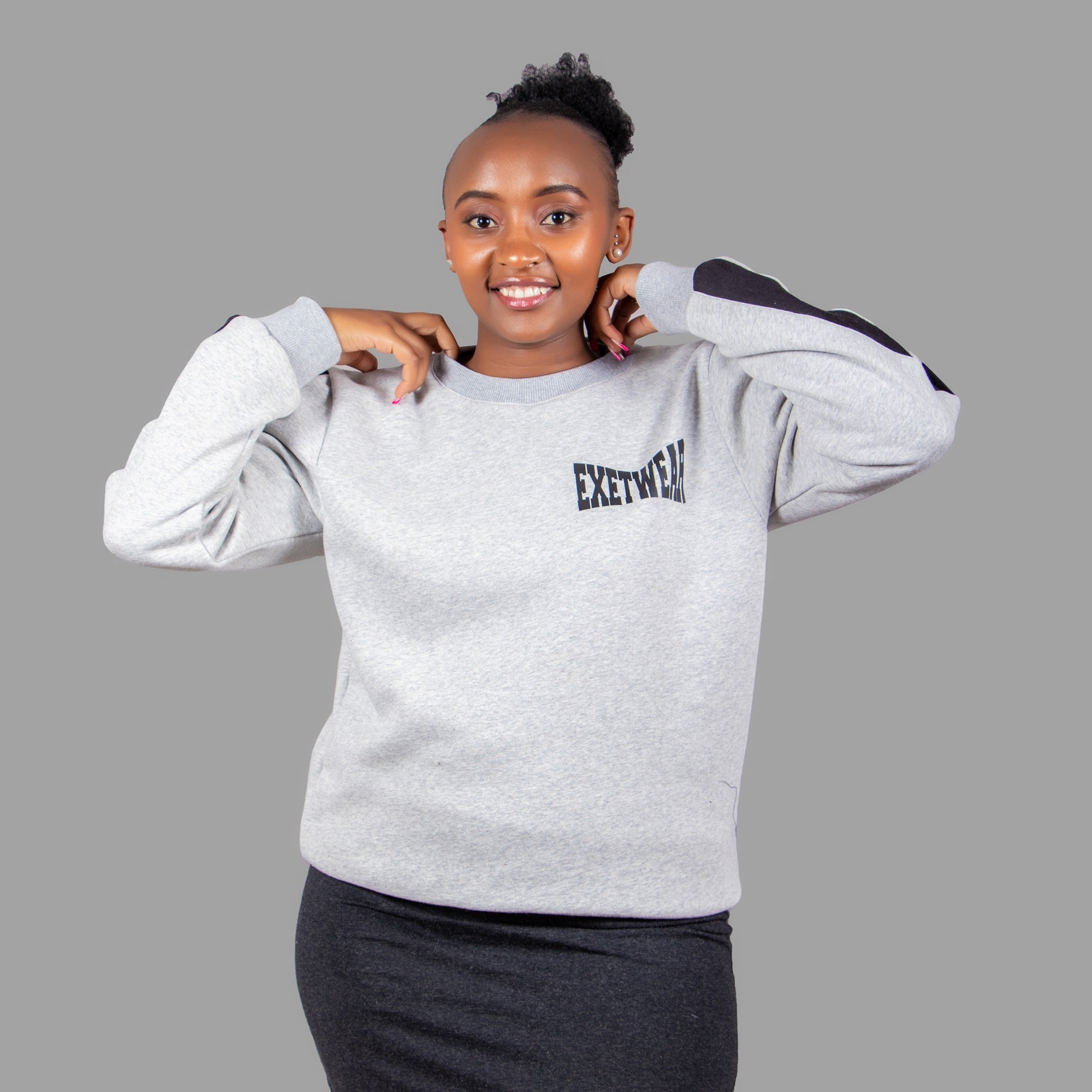 Women Sweatshirt (Light Grey)