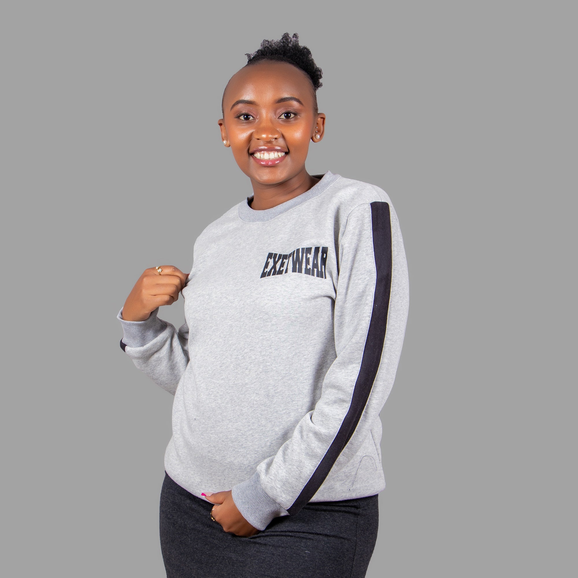 Women Sweatshirt (Light Grey)