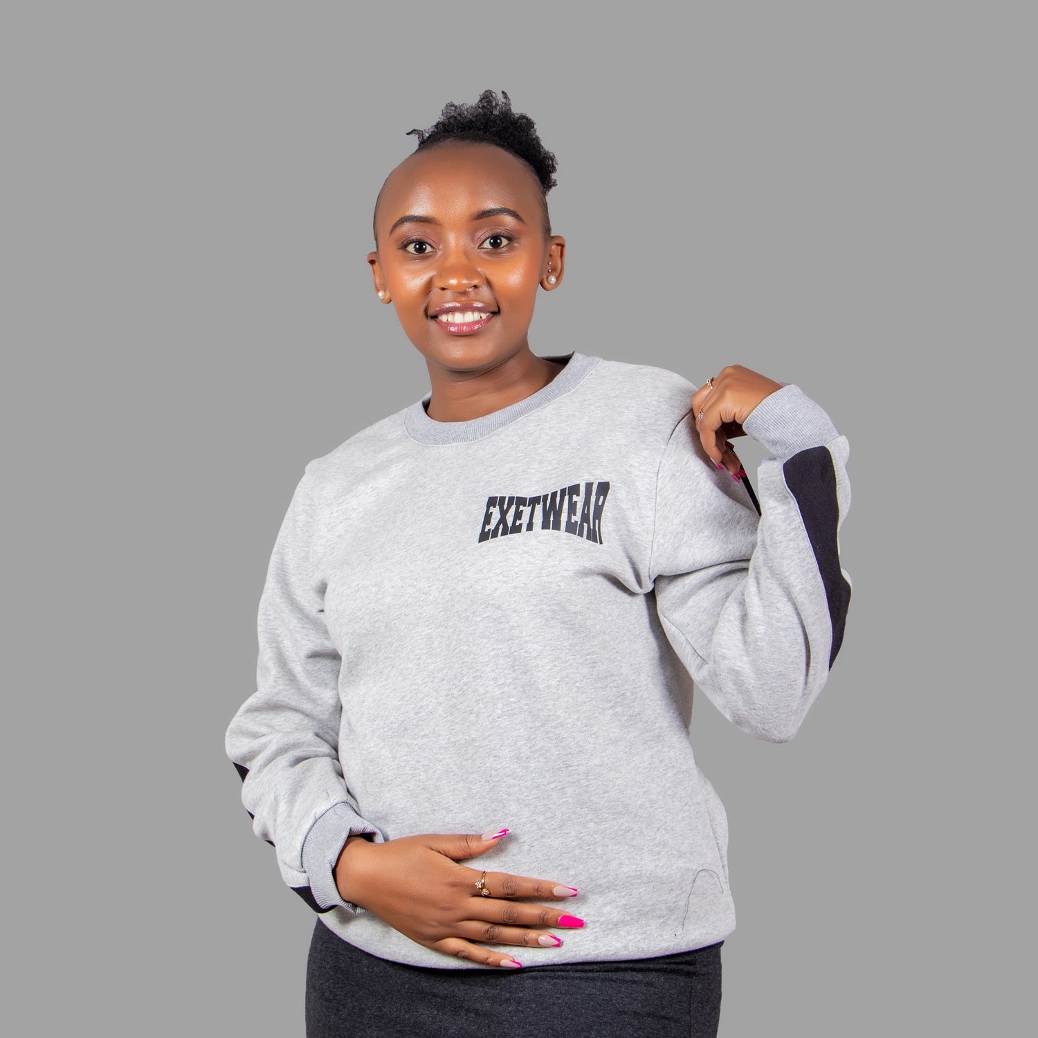 Women Sweatshirt (Light Grey)