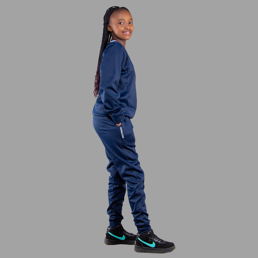 Kids' Navy Blue sweatsuit set