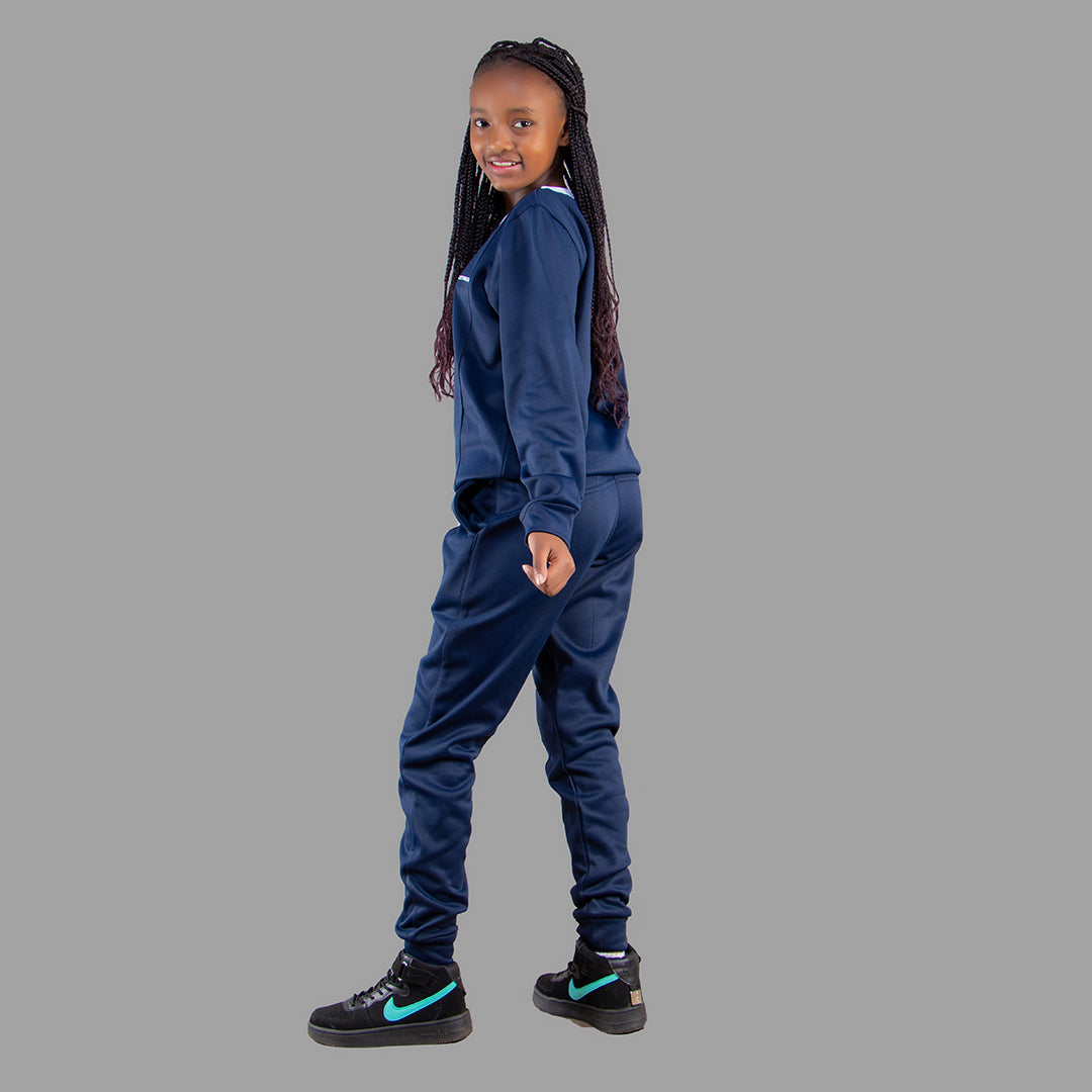 Kids' Navy Blue sweatsuit set