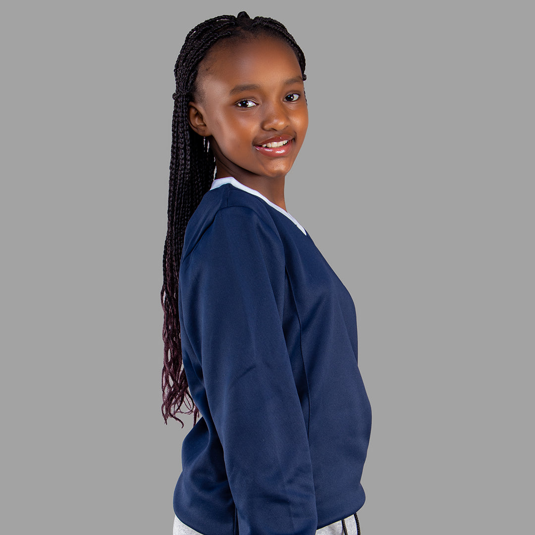 Exetwear Kids'/Teen Navy Blue Sweatshirt