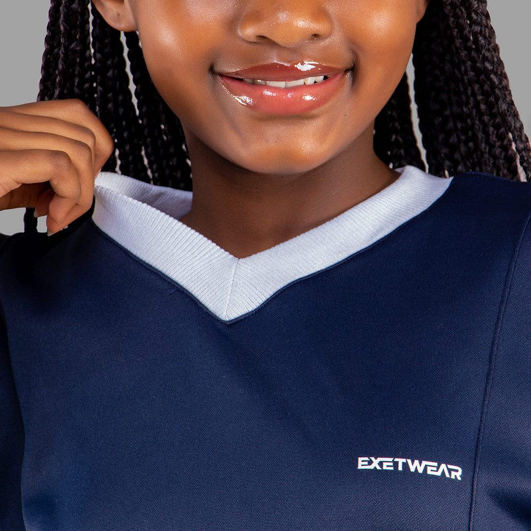 Exetwear Kids'/Teen Navy Blue Sweatshirt