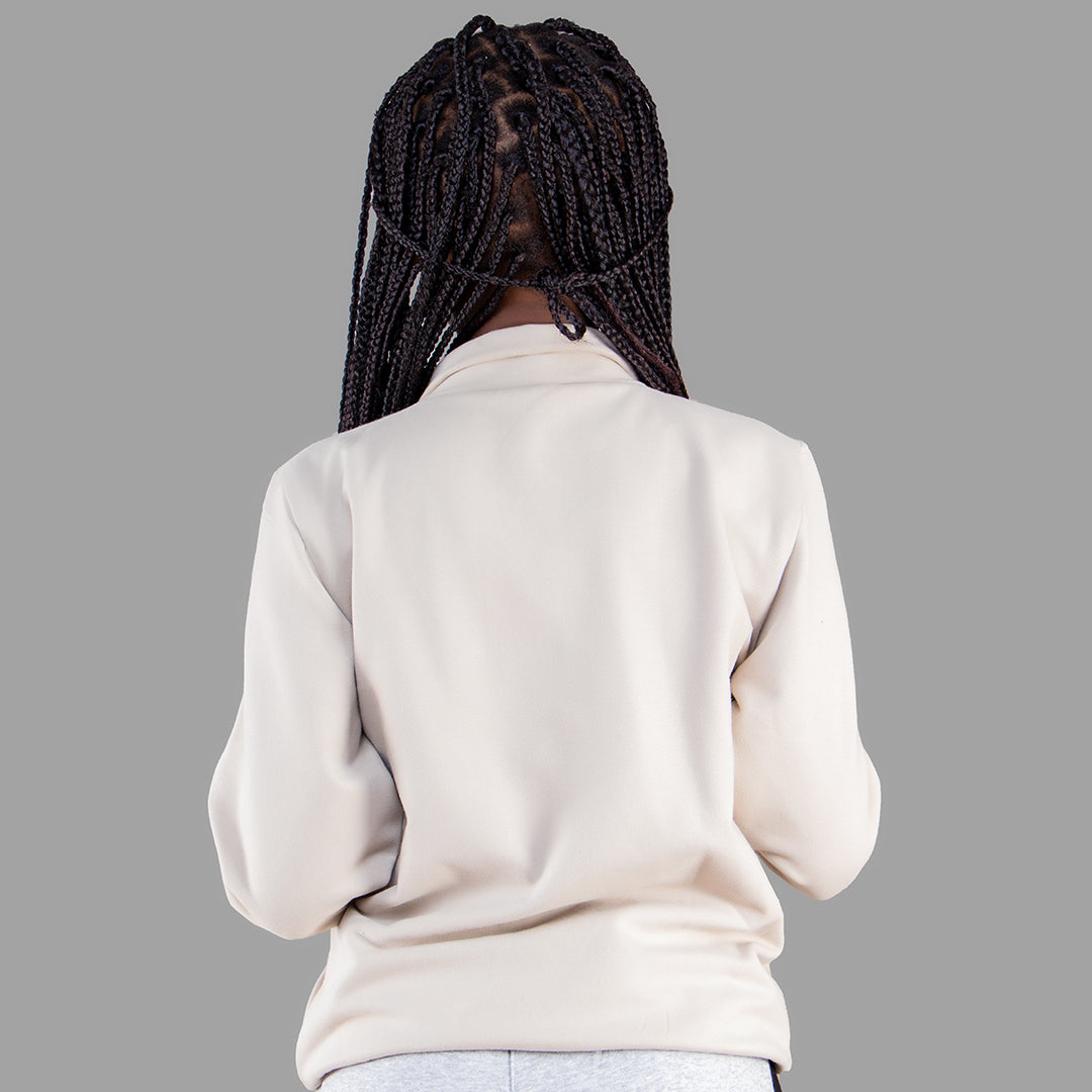 Exetwear Kids'/Teen Beige Sweatshirt.