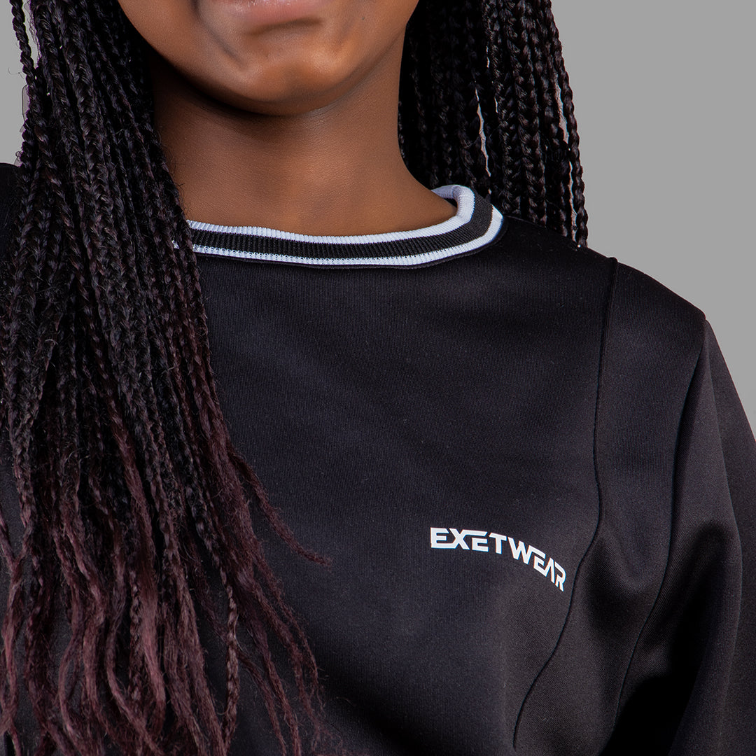 Exetwear Kids Black Sweatshirt