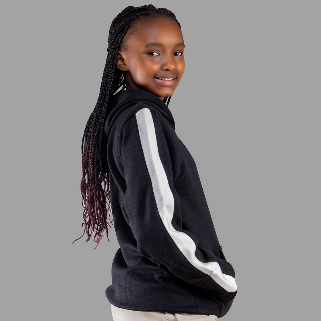 Exetwear Kids'/Teen Black Hoodie