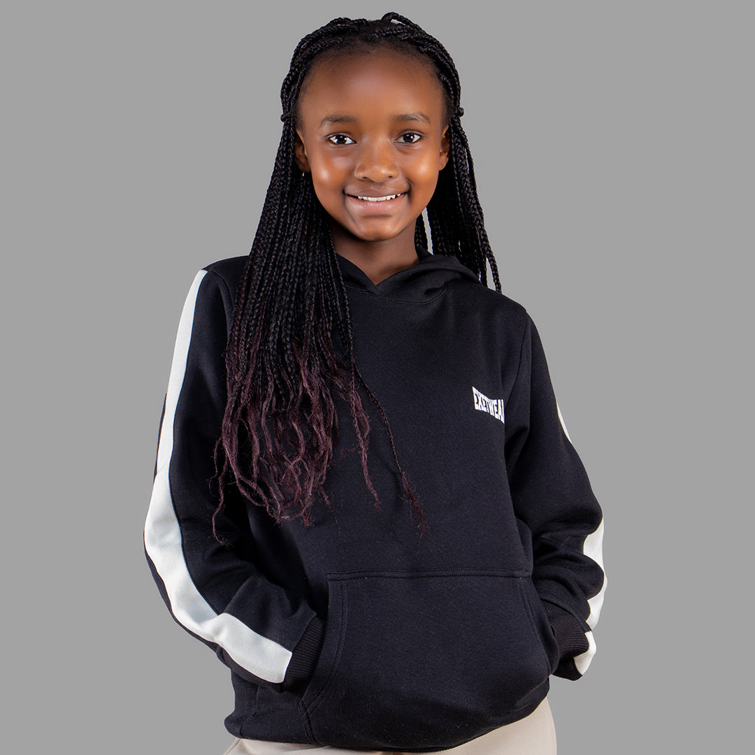 Exetwear Kids'/Teen Black Hoodie