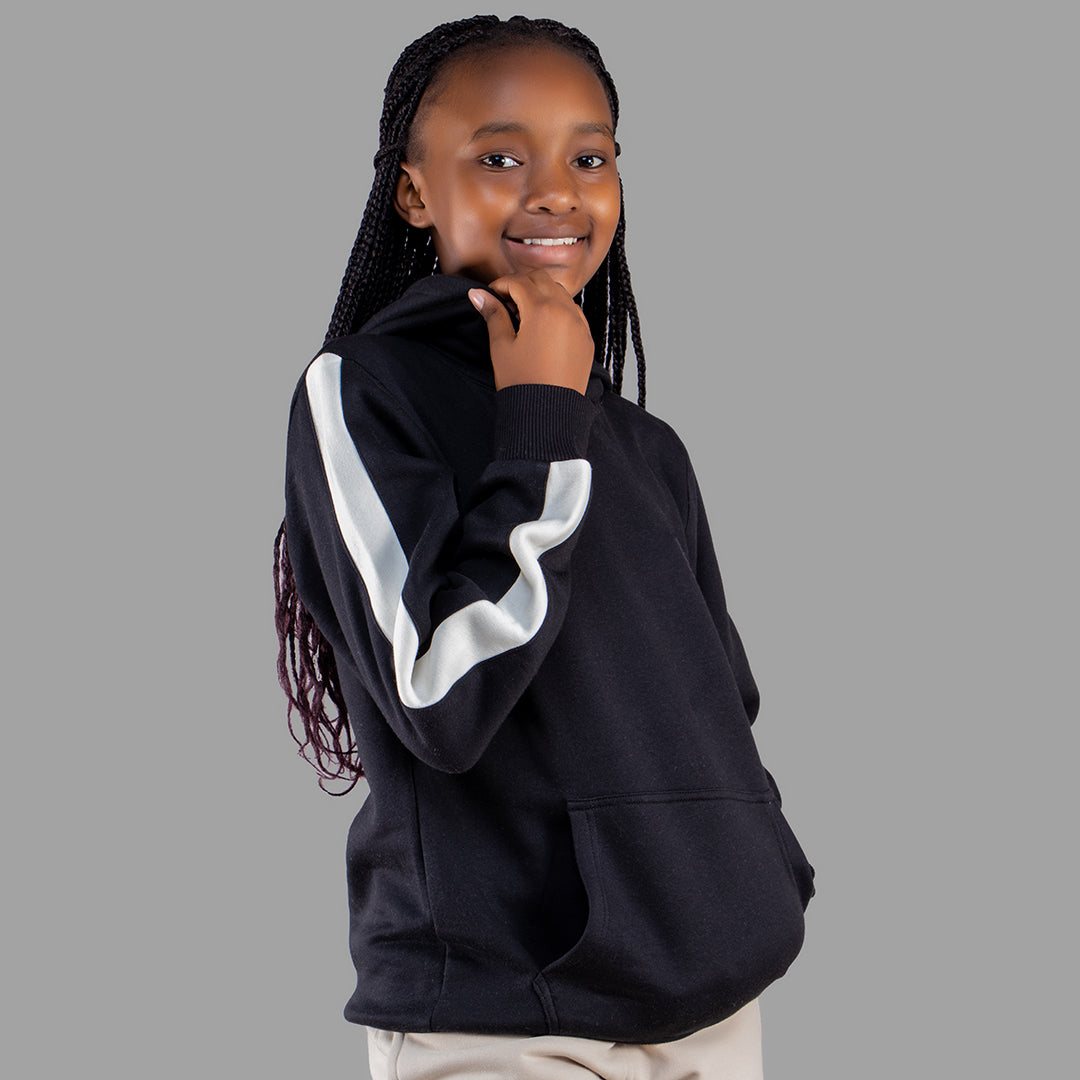 Exetwear Kids'/Teen Black Hoodie